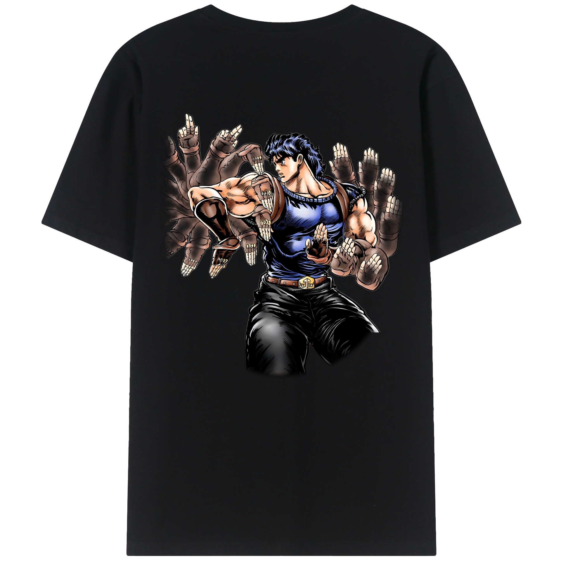 （画像用） ジョジョの奇妙な冒険 /ジョナサン?ジョースター JoJo's Bizarre Adventure Jonathan Joestar レディース半袖Tシャツ(バックプリント)