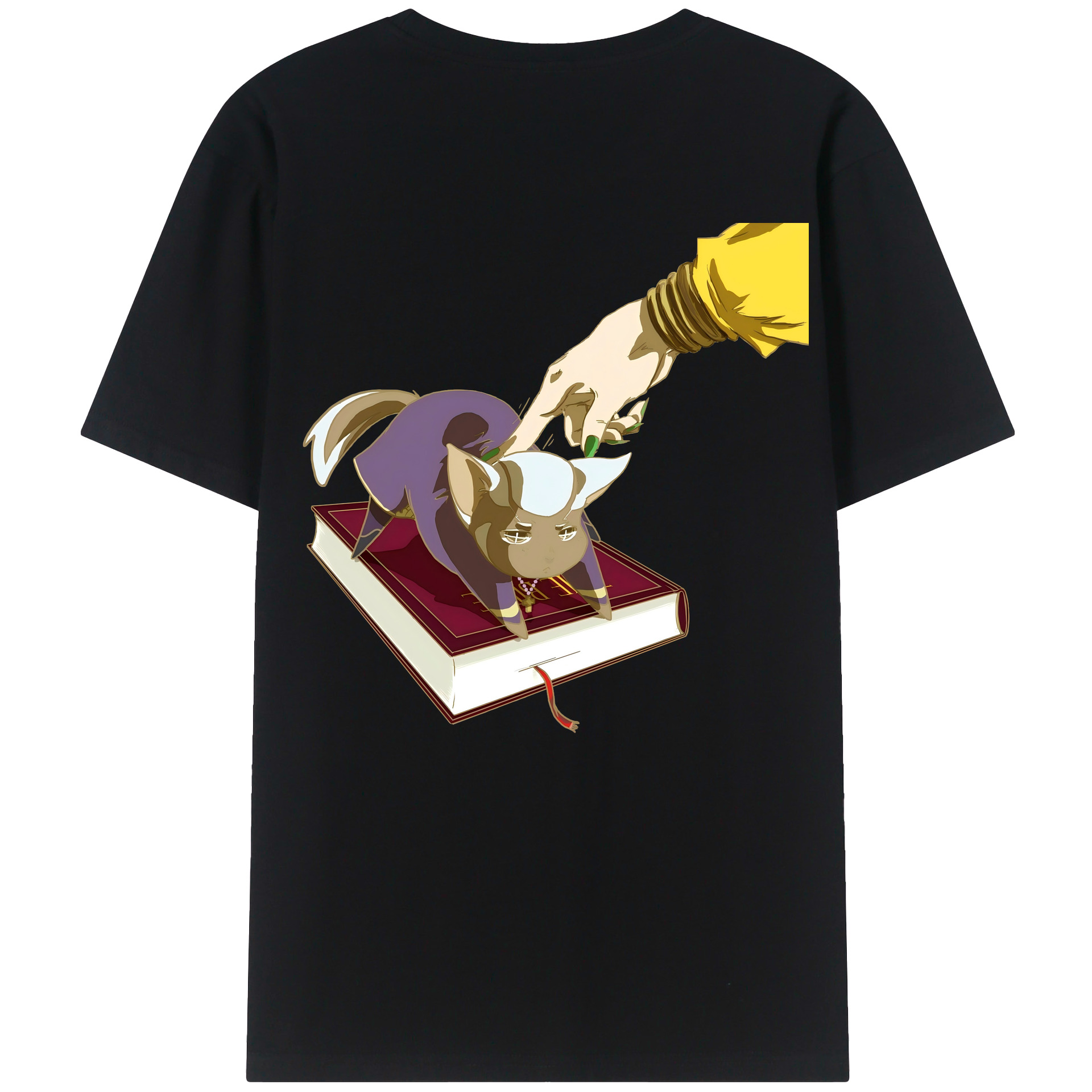 （画像用） ジョジョの奇妙な冒険 JoJo's Bizarre Adventure レディース半袖Tシャツ(バックプリント)