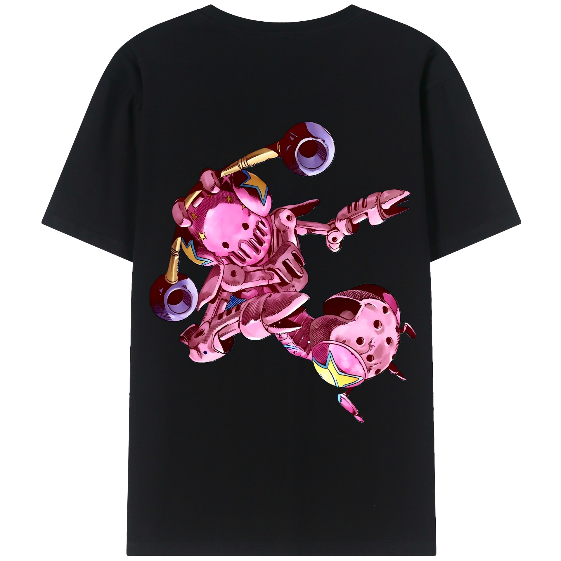 （画像用） ジョジョの奇妙な冒険 ジョナサン?ジョースター JoJo's Bizarre Adventure Jonathan Joestar レディース半袖Tシャツ(バックプリント)