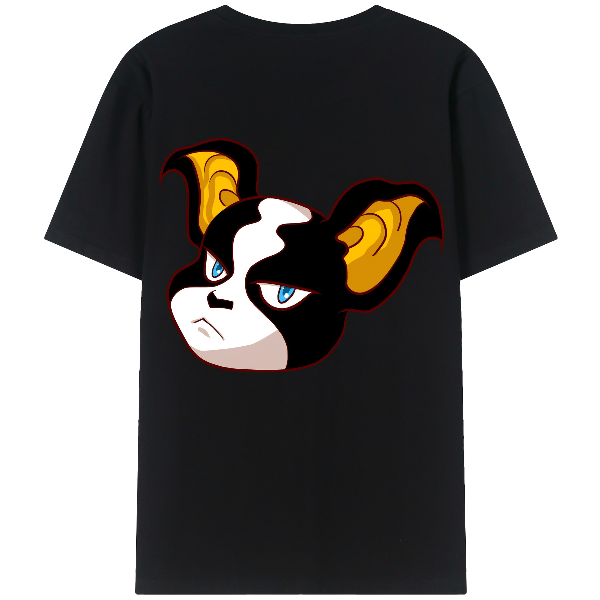 （画像用） ジョジョの奇妙な冒険 イギー JoJo's Bizarre Adventure Iggy レディース半袖Tシャツ(バックプリント)