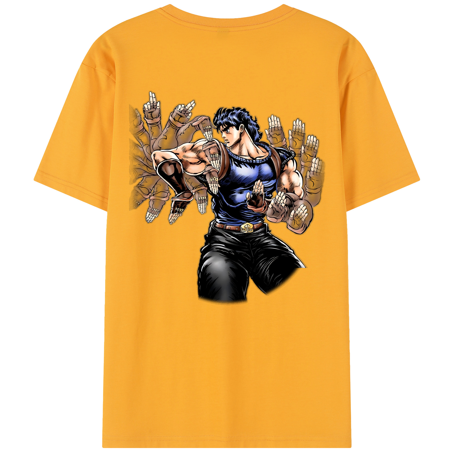 （画像用） ジョジョの奇妙な冒険 /ジョナサン?ジョースター JoJo's Bizarre Adventure Jonathan Joestar レディース半袖Tシャツ(バックプリント)