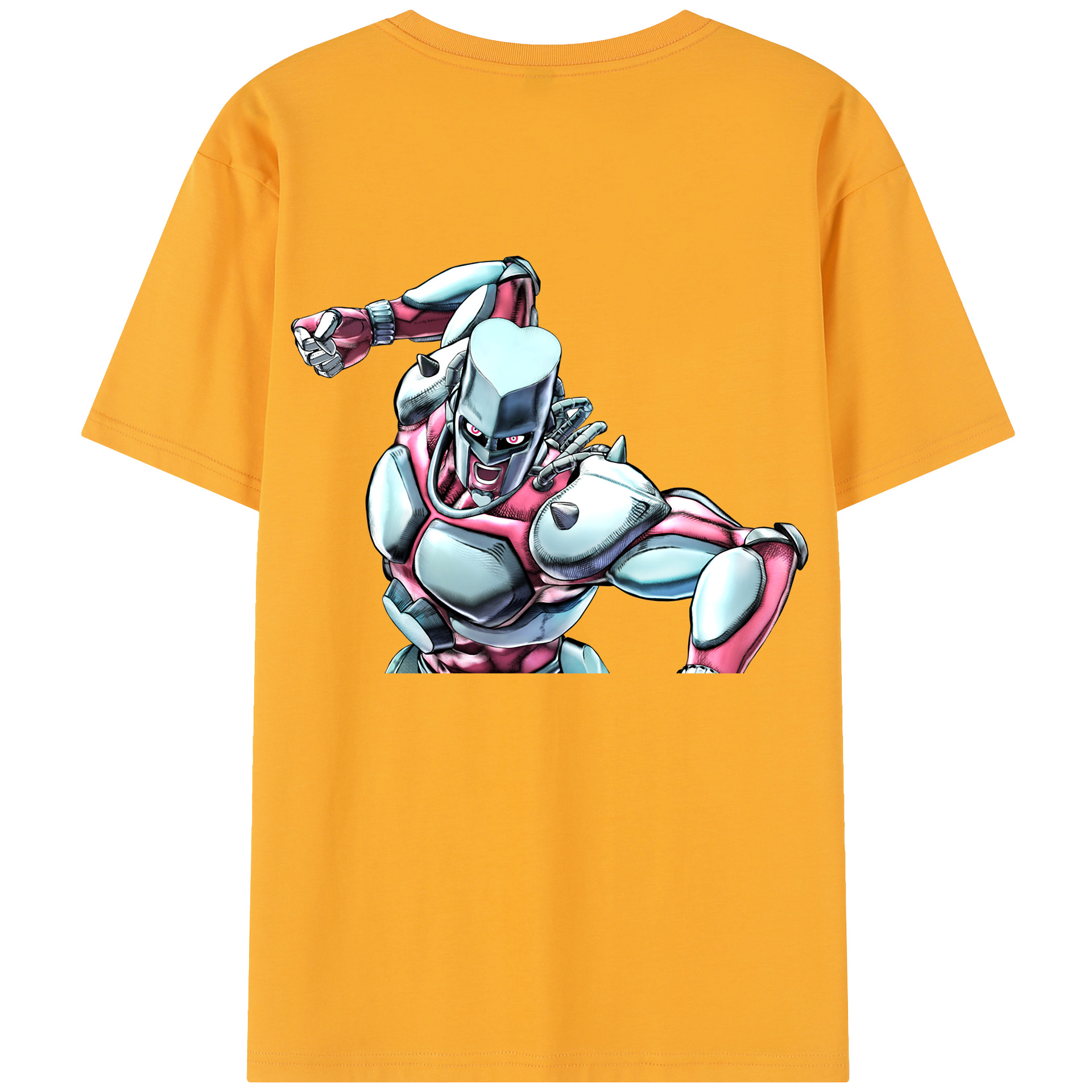（画像用） ジョジョの奇妙な冒険 ひがしかた じょうすけ JoJo's Bizarre Adventure Higashikata Josuke レディース半袖Tシャツ(バックプリント)