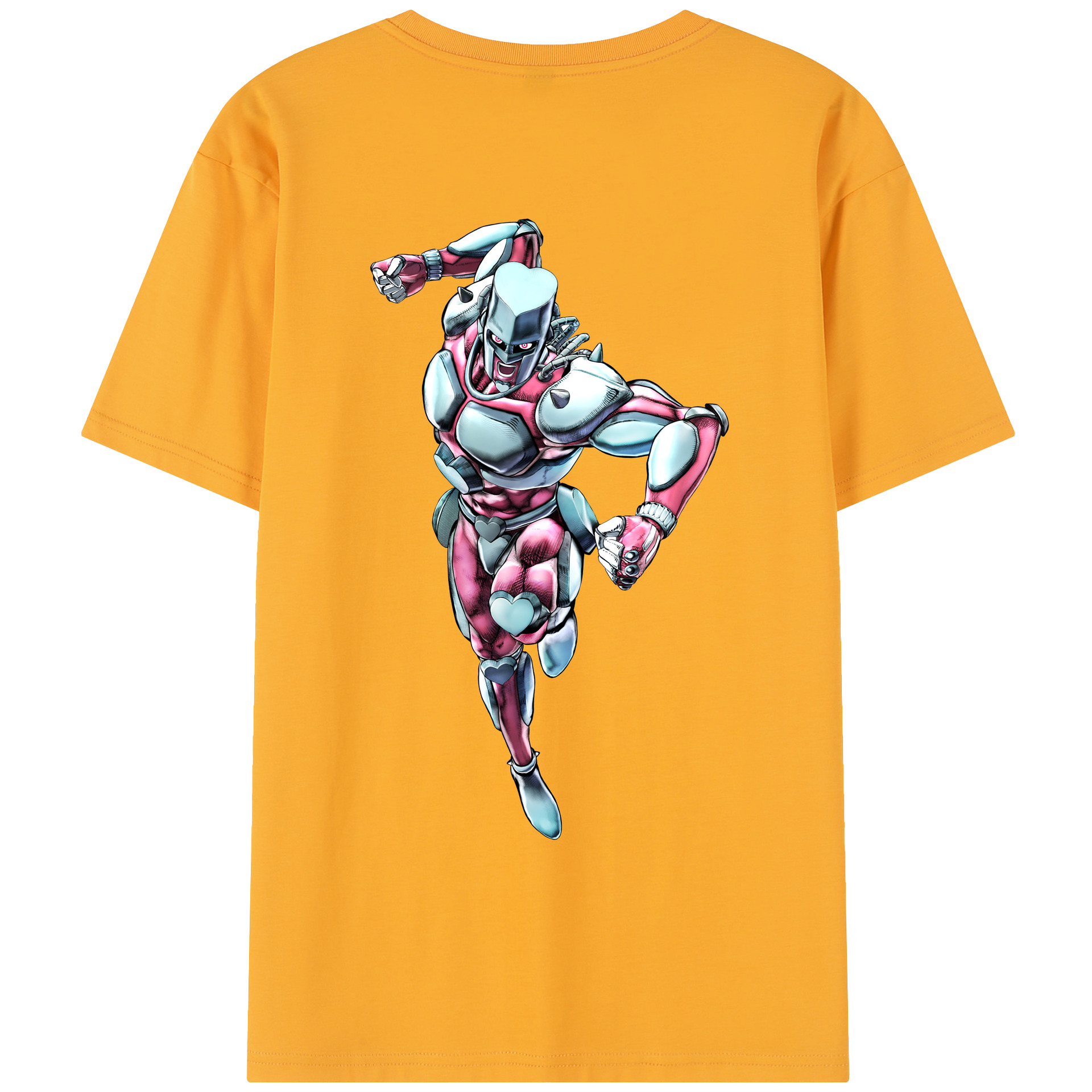 （画像用） ジョジョの奇妙な冒険 ひがしかた じょうすけ JoJo's Bizarre Adventure Higashikata Josuke レディース半袖Tシャツ(バックプリント)