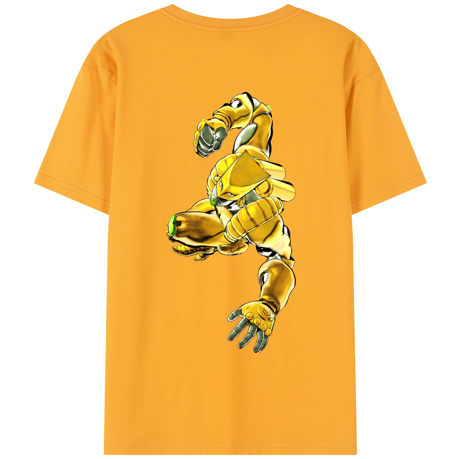 （画像用） ジョジョの奇妙な冒険 ディオ?ブランドー JoJo's Bizarre Adventure Dio Brando レディース半袖Tシャツ(バックプリント)