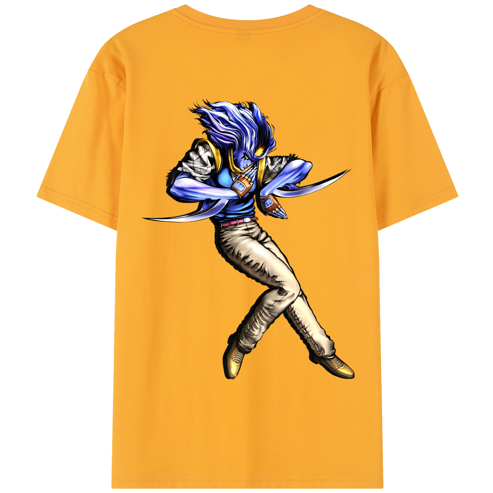 （画像用） ジョジョの奇妙な冒険 JoJo's Bizarre Adventure レディース半袖Tシャツ(バックプリント)