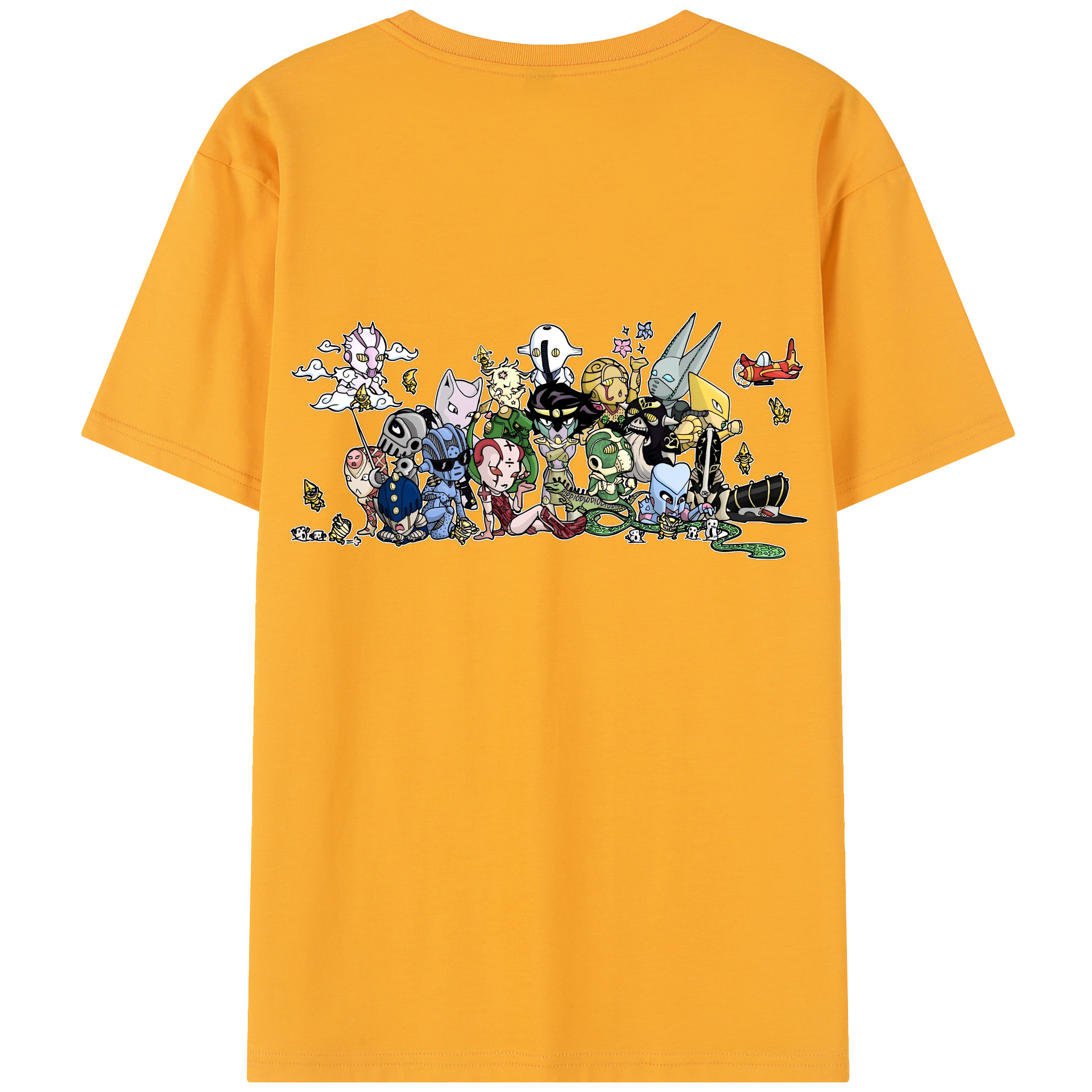 （画像用） ジョジョの奇妙な冒険 JoJo's Bizarre Adventure レディース半袖Tシャツ(バックプリント)