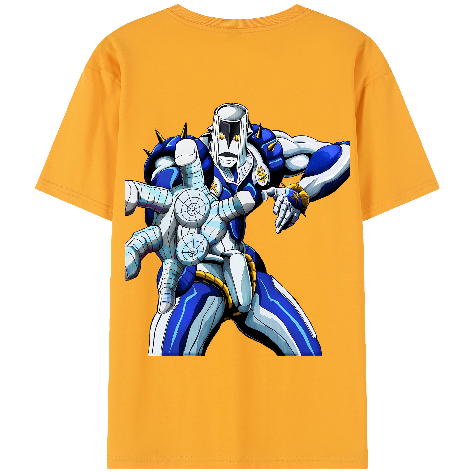 （画像用） ジョジョの奇妙な冒険 虹村億泰 にじむら おくやす JoJo's Bizarre Adventure Nijimura Okuyasu レディース半袖Tシャツ(バックプリント)