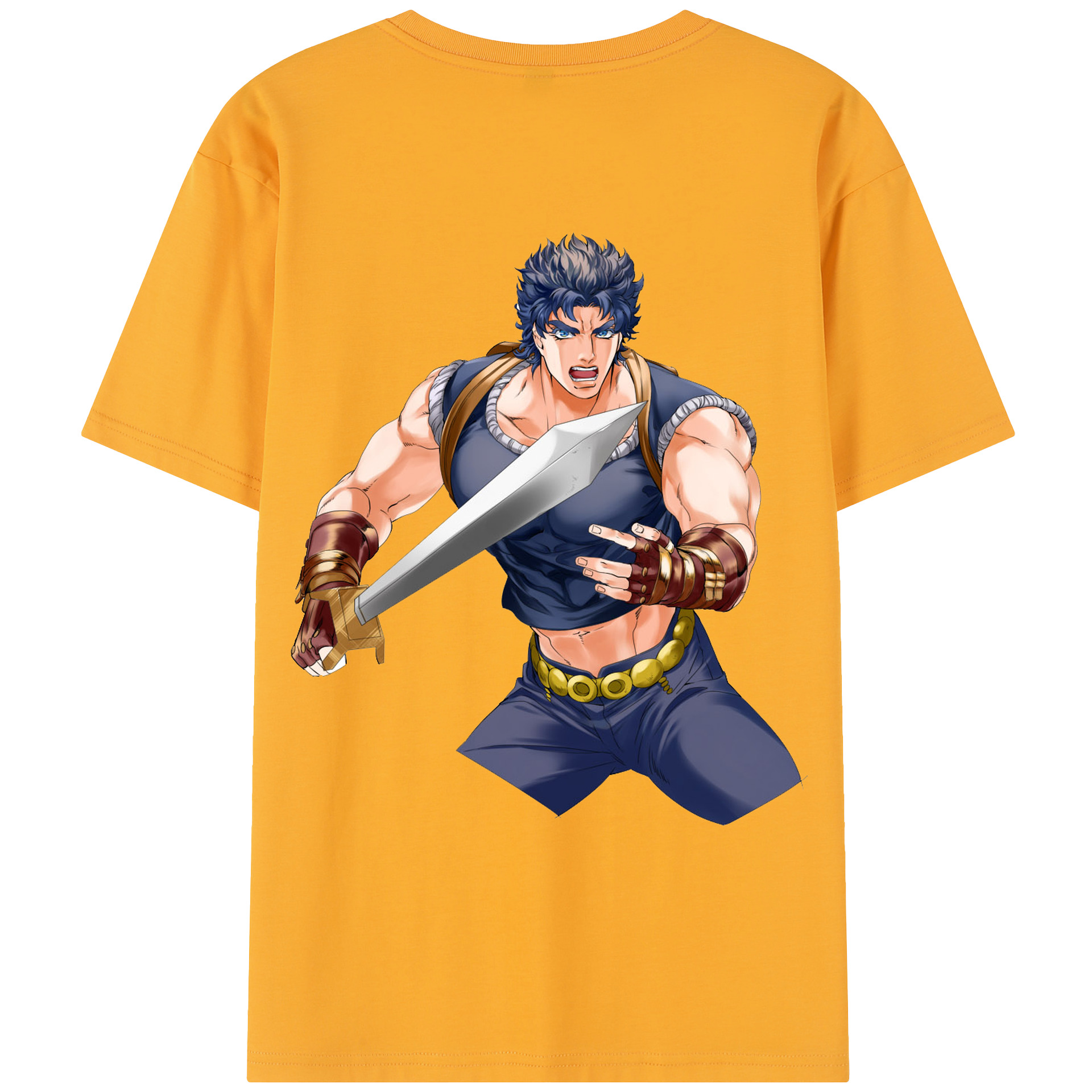 （画像用） ジョジョの奇妙な冒険 /ジョナサン?ジョースター JoJo's Bizarre Adventure Jonathan Joestar レディース半袖Tシャツ(バックプリント)