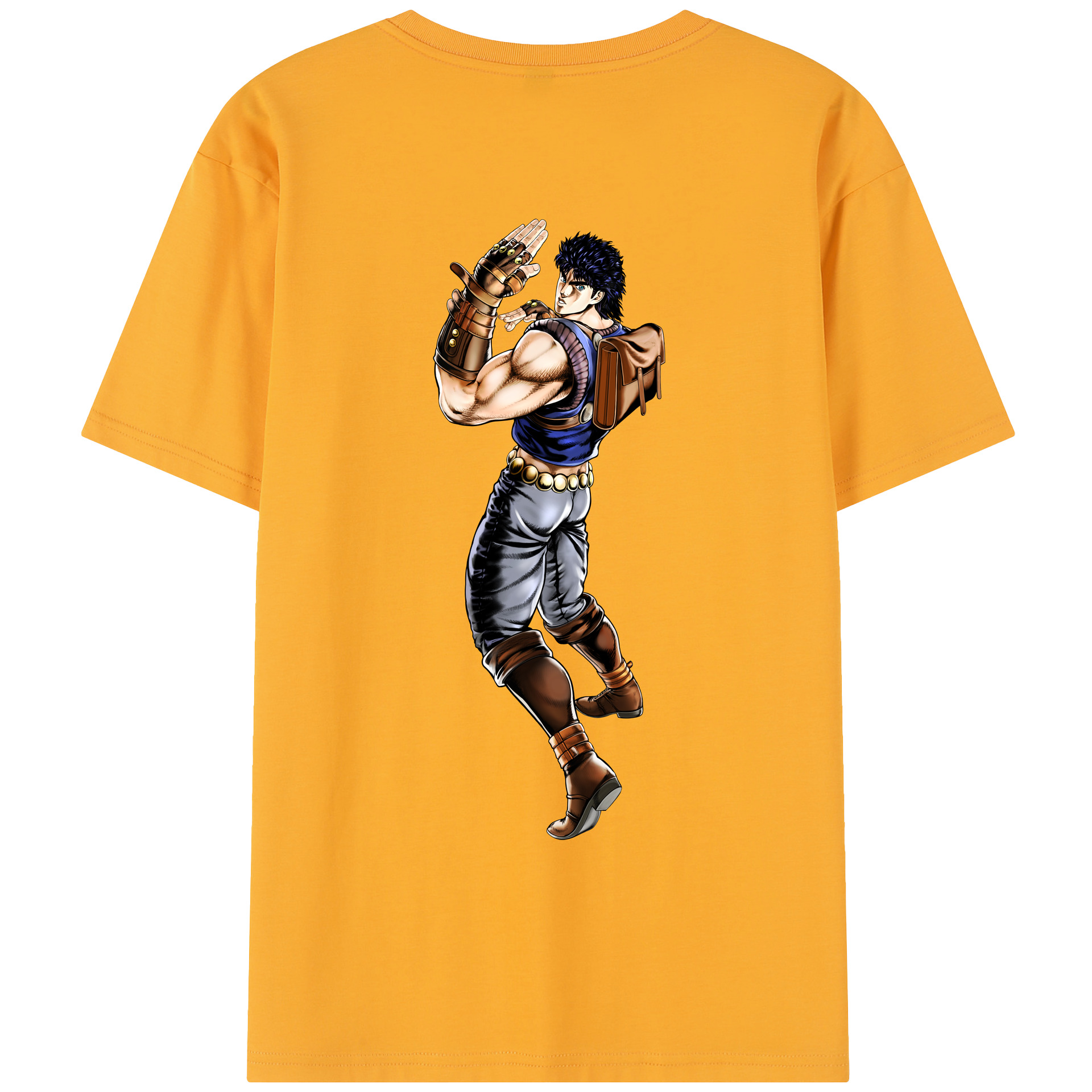 （画像用） ジョジョの奇妙な冒険 /ジョナサン?ジョースター JoJo's Bizarre Adventure Jonathan Joestar レディース半袖Tシャツ(バックプリント)