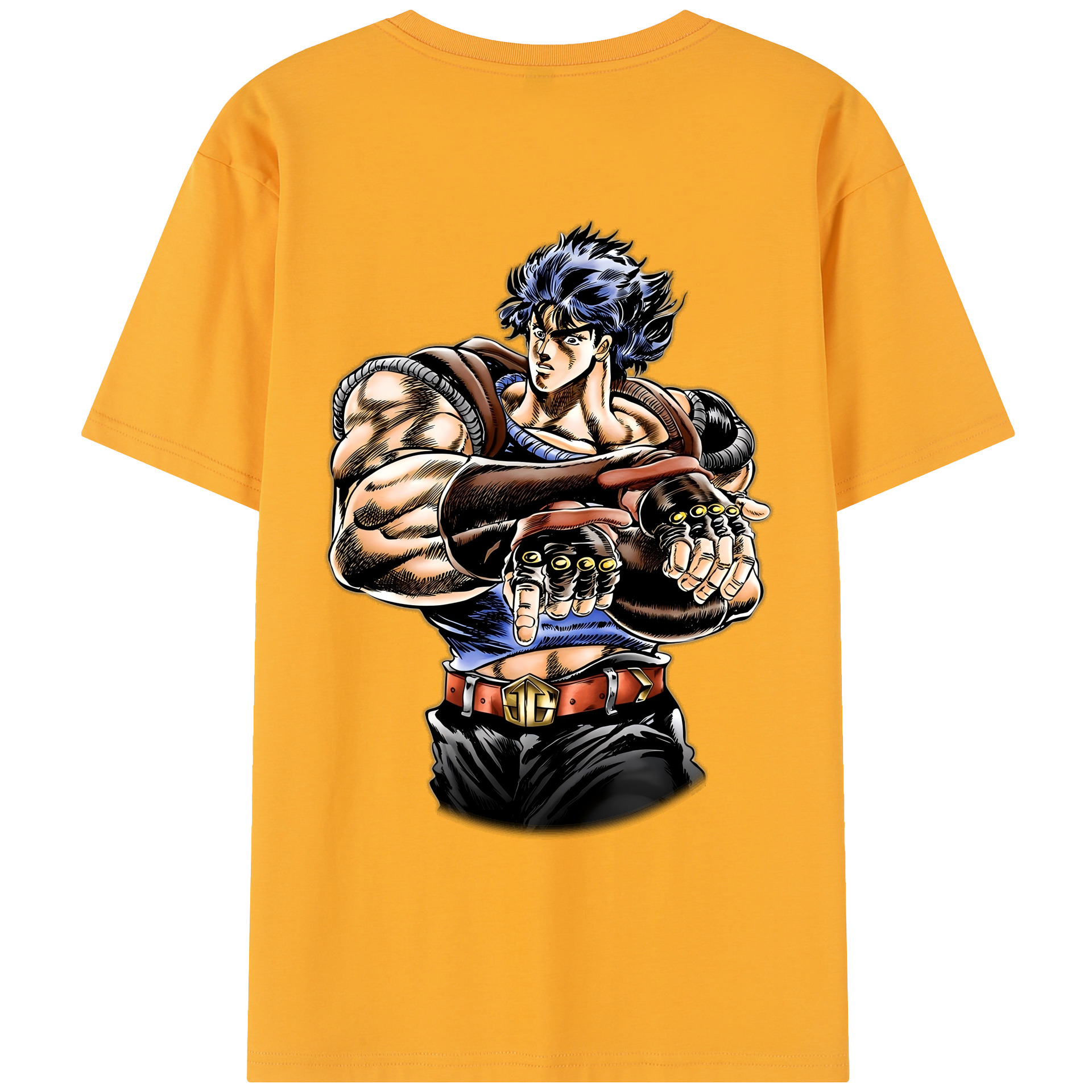 （画像用） ジョジョの奇妙な冒険 /ジョナサン?ジョースター JoJo's Bizarre Adventure Jonathan Joestar レディース半袖Tシャツ(バックプリント)