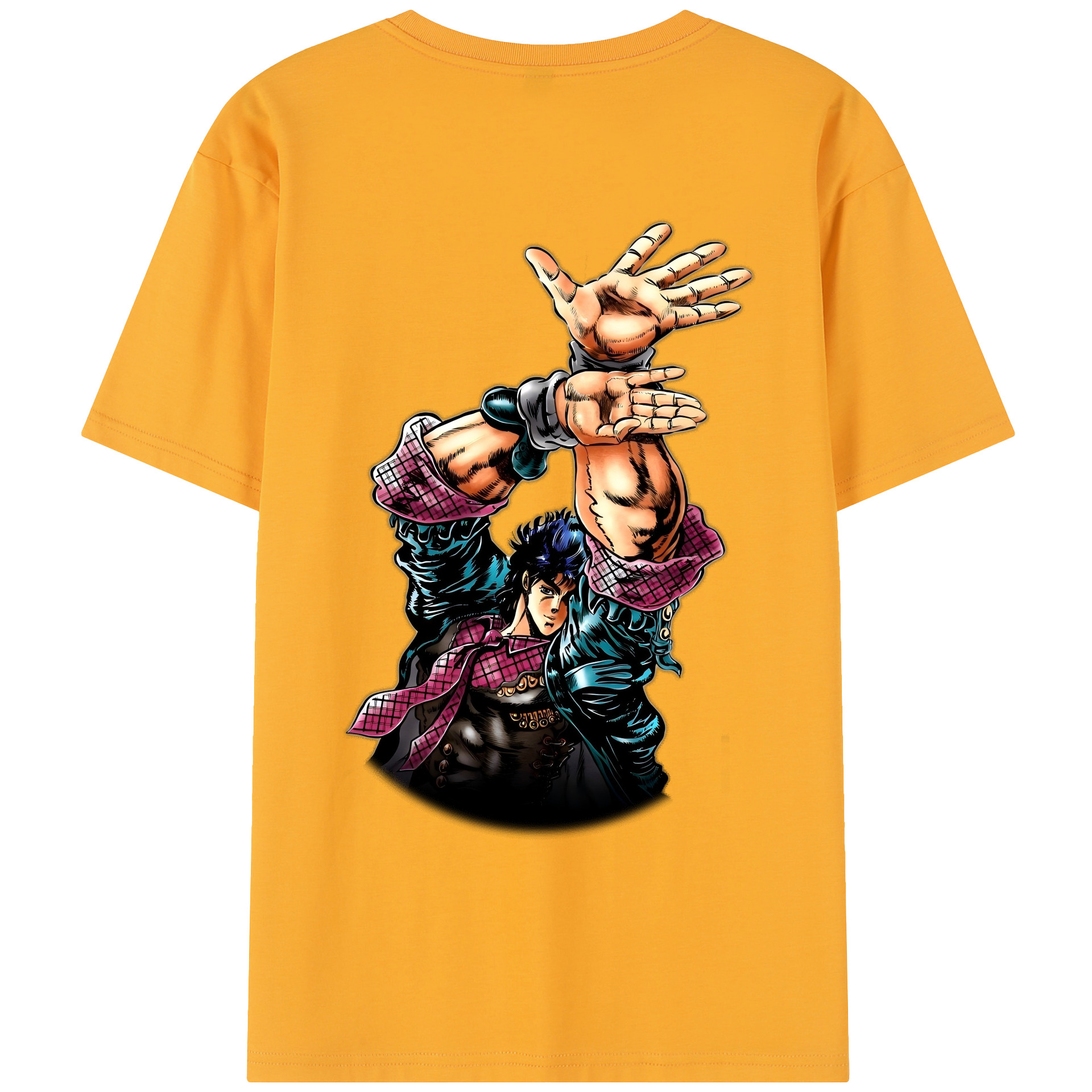 （画像用） ジョジョの奇妙な冒険 /ジョナサン?ジョースター JoJo's Bizarre Adventure Jonathan Joestar レディース半袖Tシャツ(バックプリント)