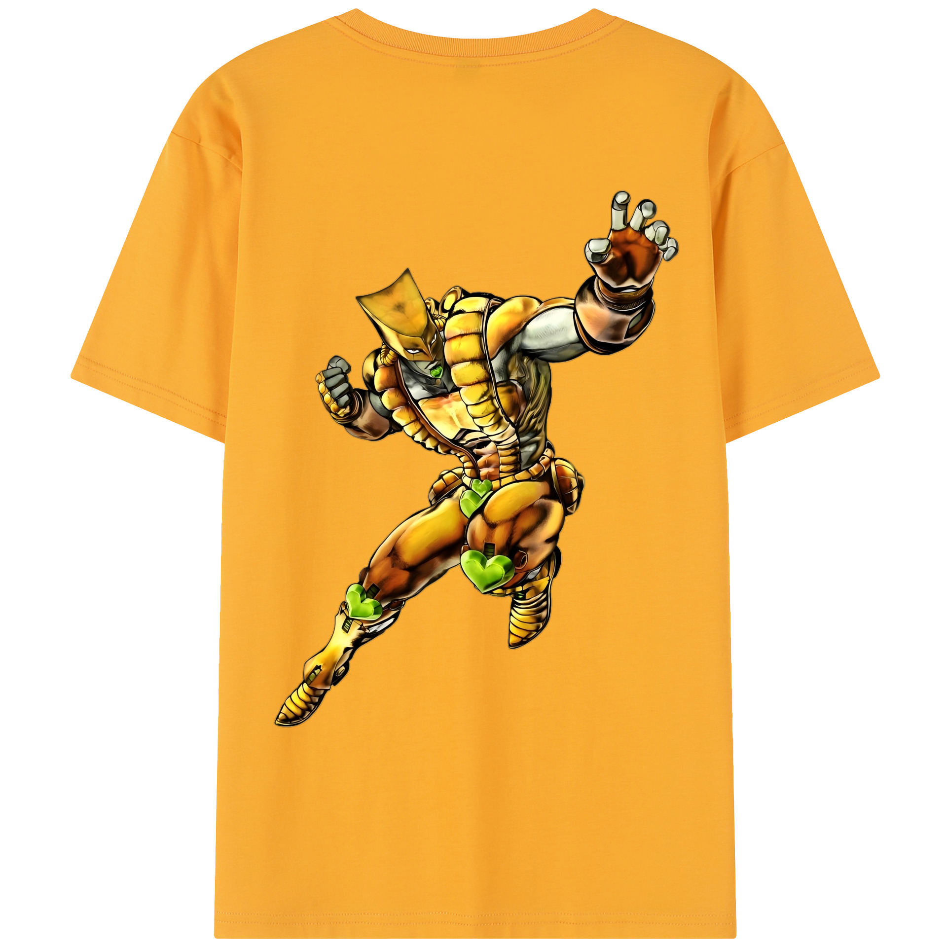（画像用） ジョジョの奇妙な冒険 ディオ?ブランドー JoJo's Bizarre Adventure Dio Brando レディース半袖Tシャツ(バックプリント)
