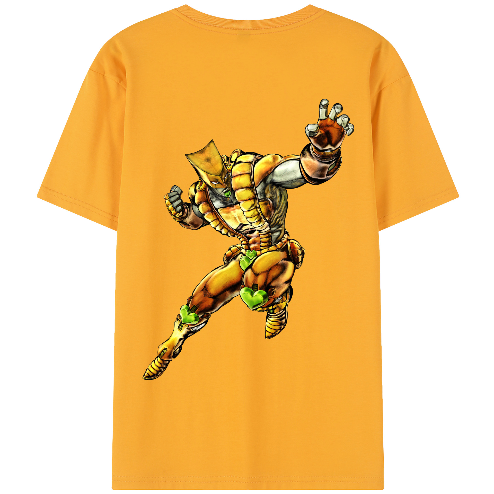（画像用） ジョジョの奇妙な冒険 ディオ?ブランドー JoJo's Bizarre Adventure Dio Brando レディース半袖Tシャツ(バックプリント)