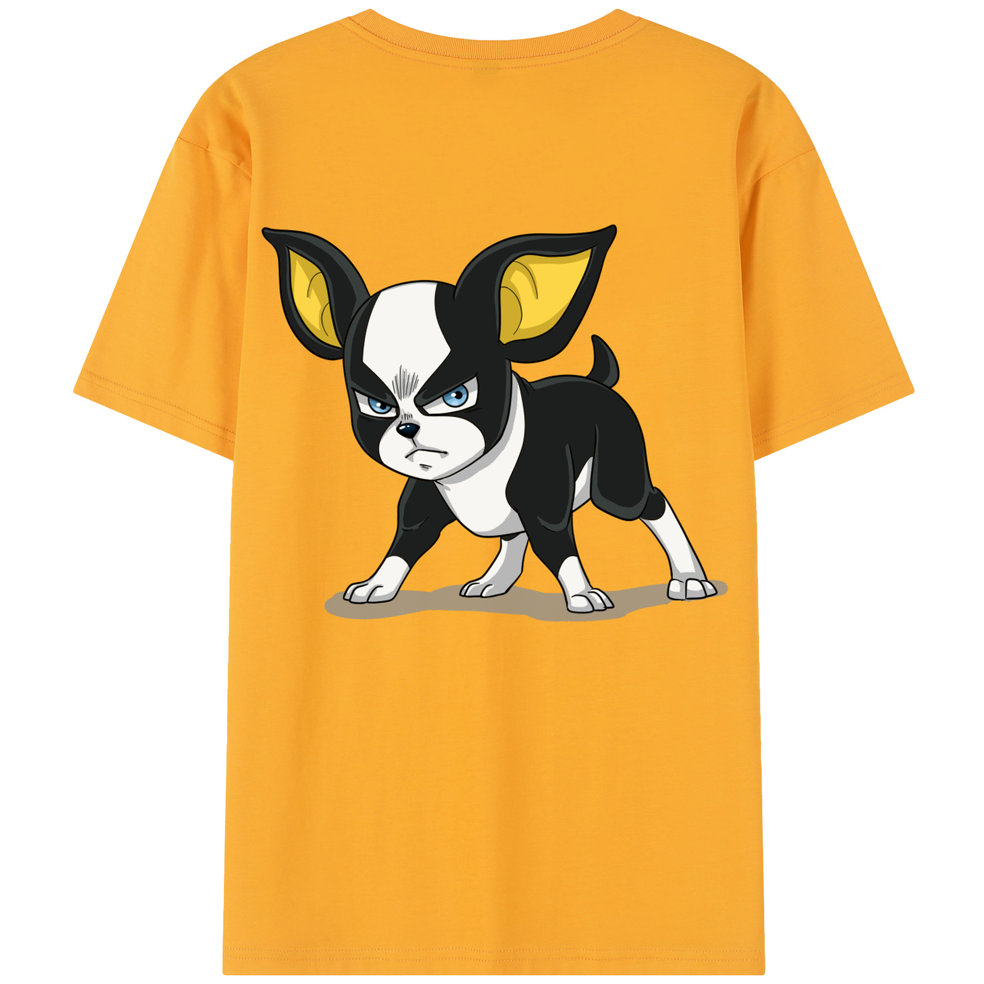 （画像用） ジョジョの奇妙な冒険 イギー JoJo's Bizarre Adventure Iggy レディース半袖Tシャツ(バックプリント)