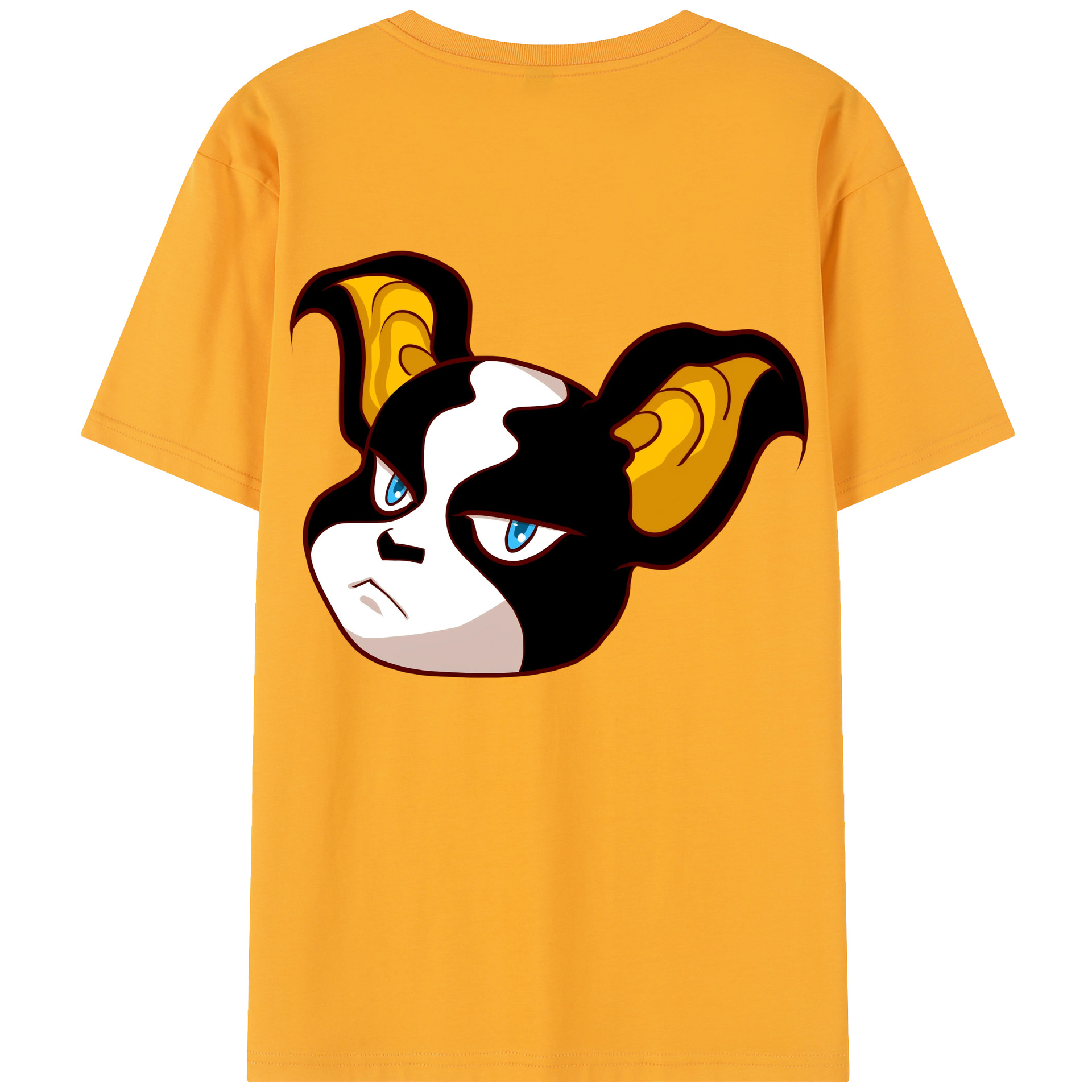 （画像用） ジョジョの奇妙な冒険 イギー JoJo's Bizarre Adventure Iggy レディース半袖Tシャツ(バックプリント)