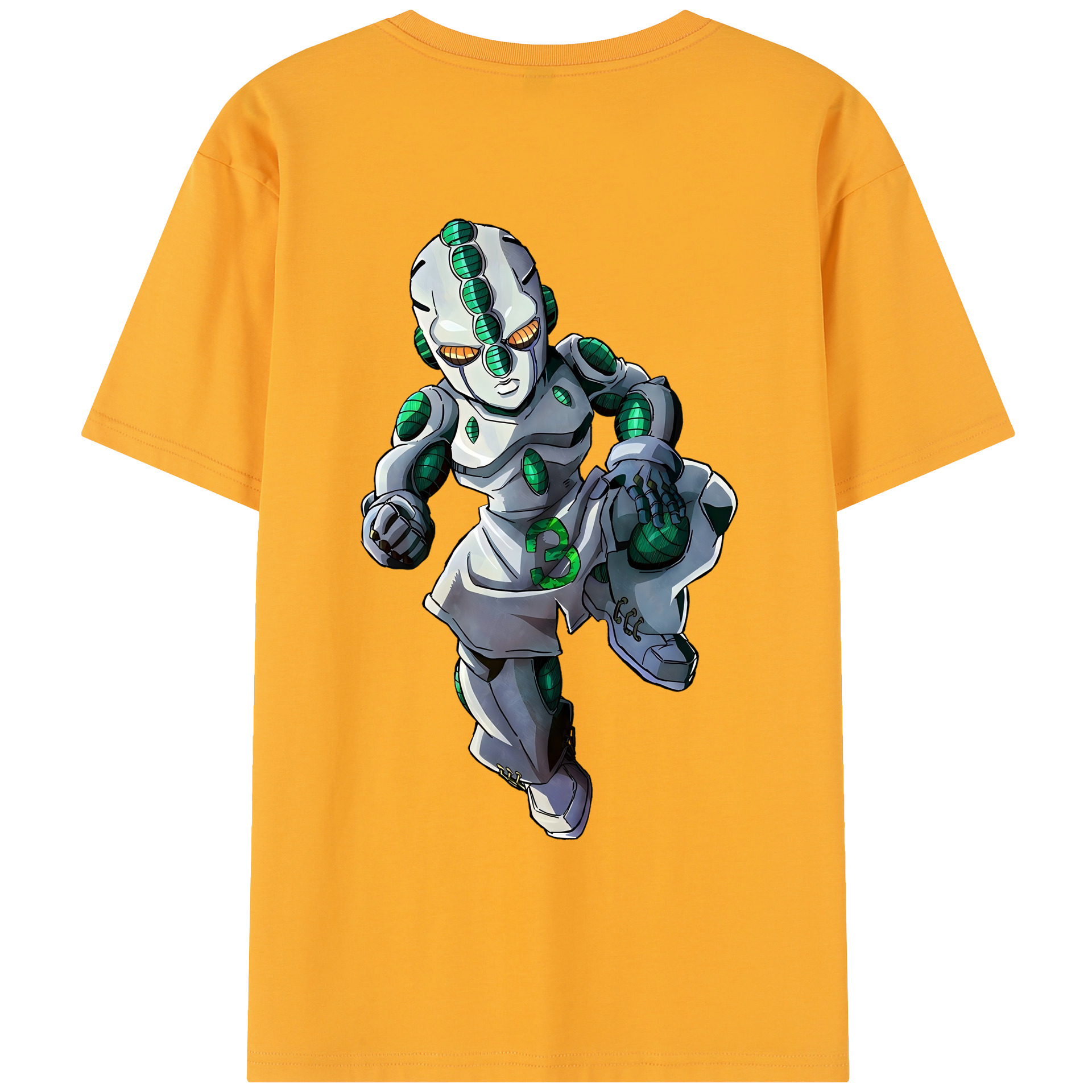 （画像用） ジョジョの奇妙な冒険 広瀨康一 JoJo's Bizarre Adventure Hirose Koichi レディース半袖Tシャツ(バックプリント)