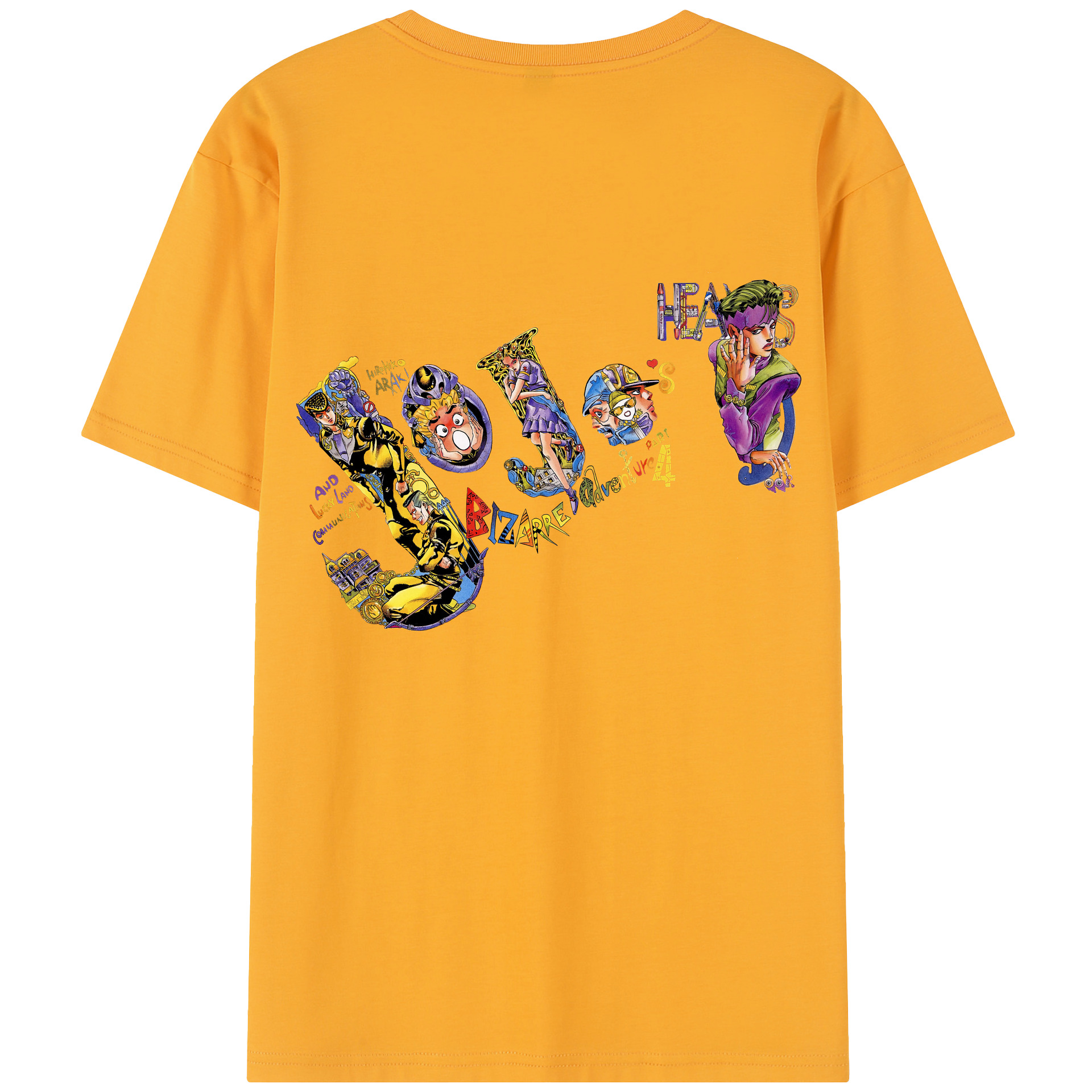 （画像用） ジョジョの奇妙な冒険 JoJo's Bizarre Adventure レディース半袖Tシャツ(バックプリント)