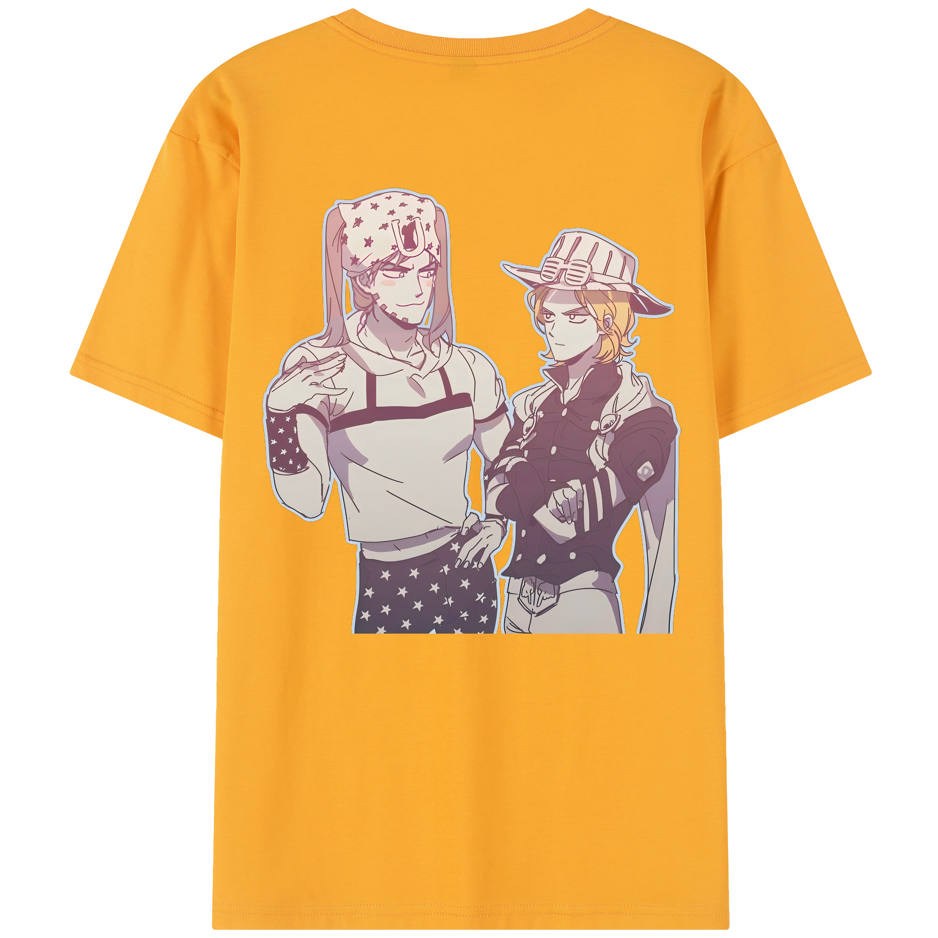 （画像用） ジョジョの奇妙な冒険 JoJo's Bizarre Adventure レディース半袖Tシャツ(バックプリント)