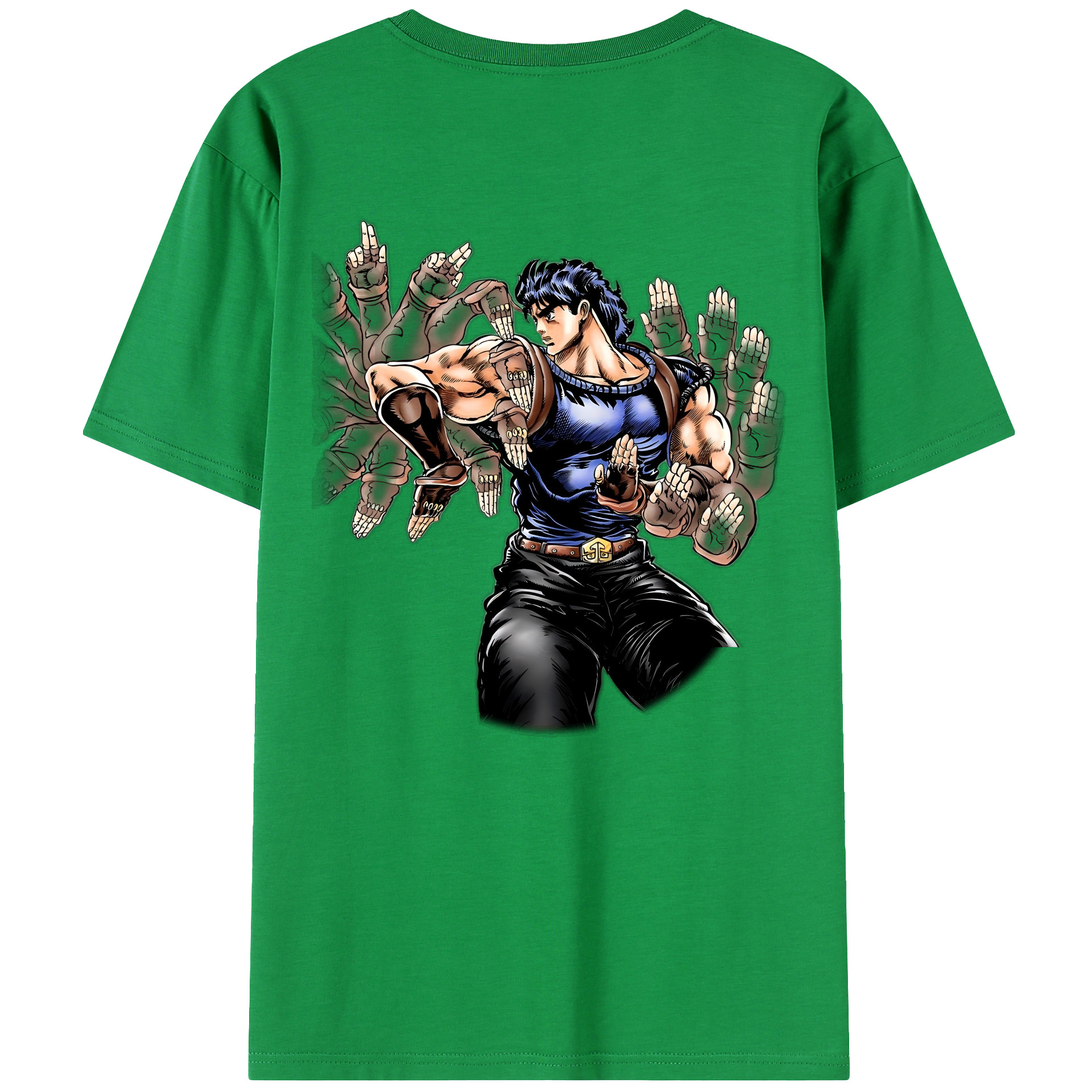 （画像用） ジョジョの奇妙な冒険 /ジョナサン?ジョースター JoJo's Bizarre Adventure Jonathan Joestar レディース半袖Tシャツ(バックプリント)