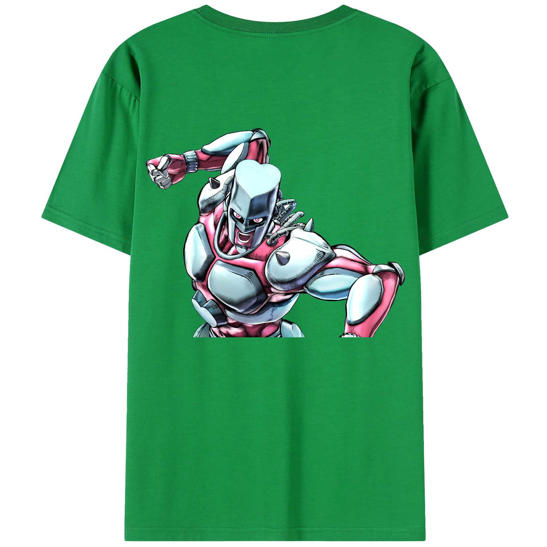 （画像用） ジョジョの奇妙な冒険 ひがしかた じょうすけ JoJo's Bizarre Adventure Higashikata Josuke レディース半袖Tシャツ(バックプリント)