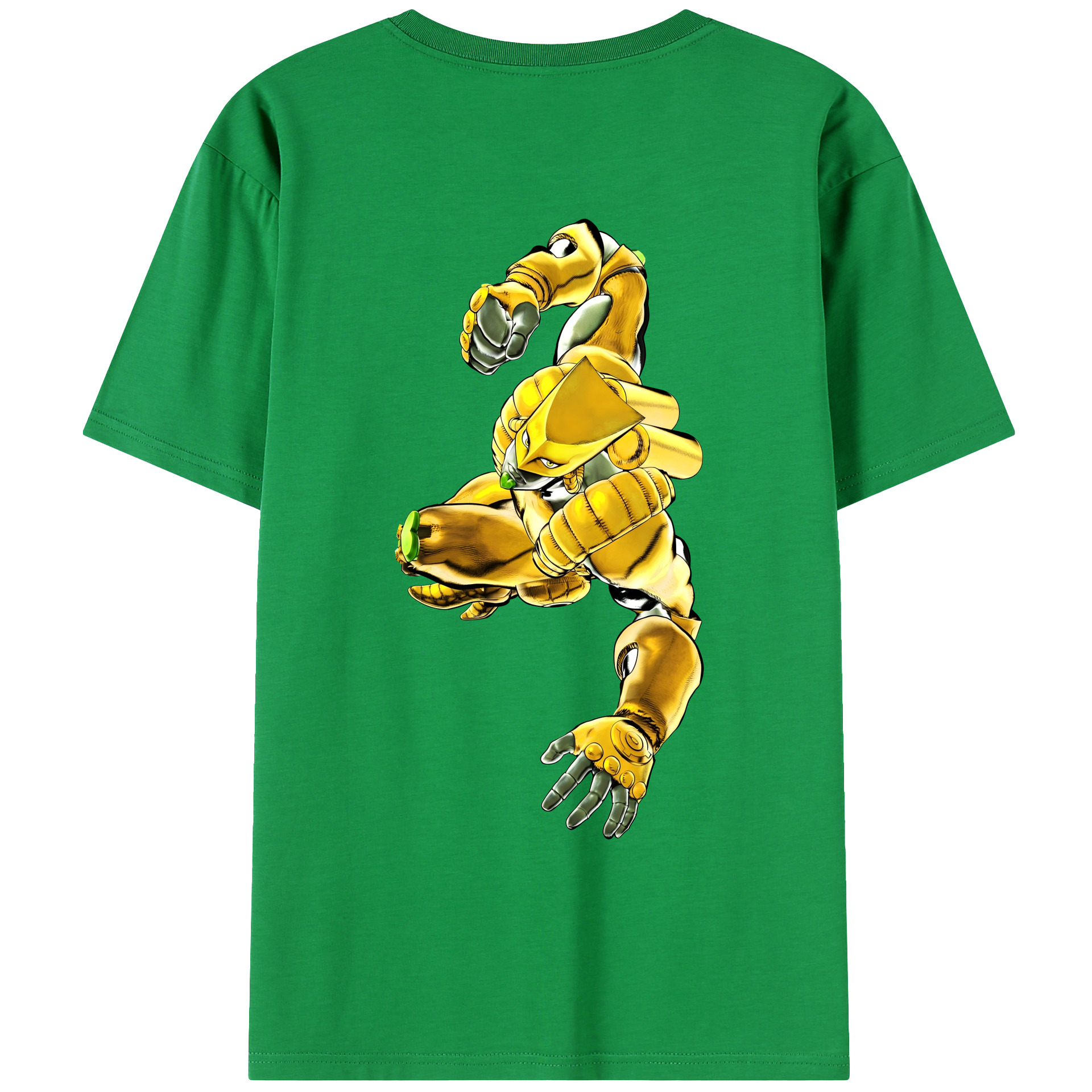 （画像用） ジョジョの奇妙な冒険 ディオ?ブランドー JoJo's Bizarre Adventure Dio Brando レディース半袖Tシャツ(バックプリント)