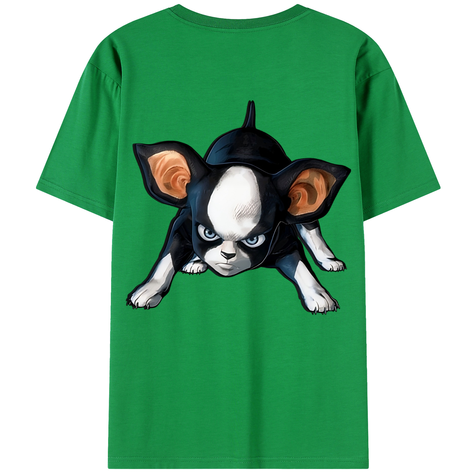（画像用） ジョジョの奇妙な冒険 イギー JoJo's Bizarre Adventure Iggy レディース半袖Tシャツ(バックプリント)