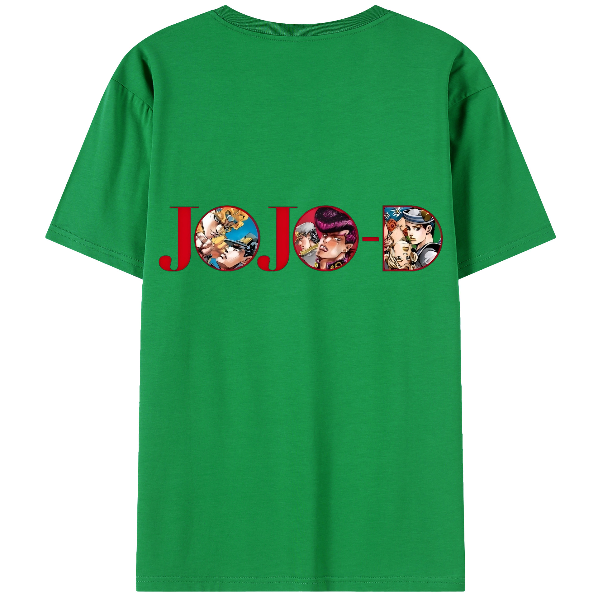 （画像用） ジョジョの奇妙な冒険 JoJo's Bizarre Adventure レディース半袖Tシャツ(バックプリント)