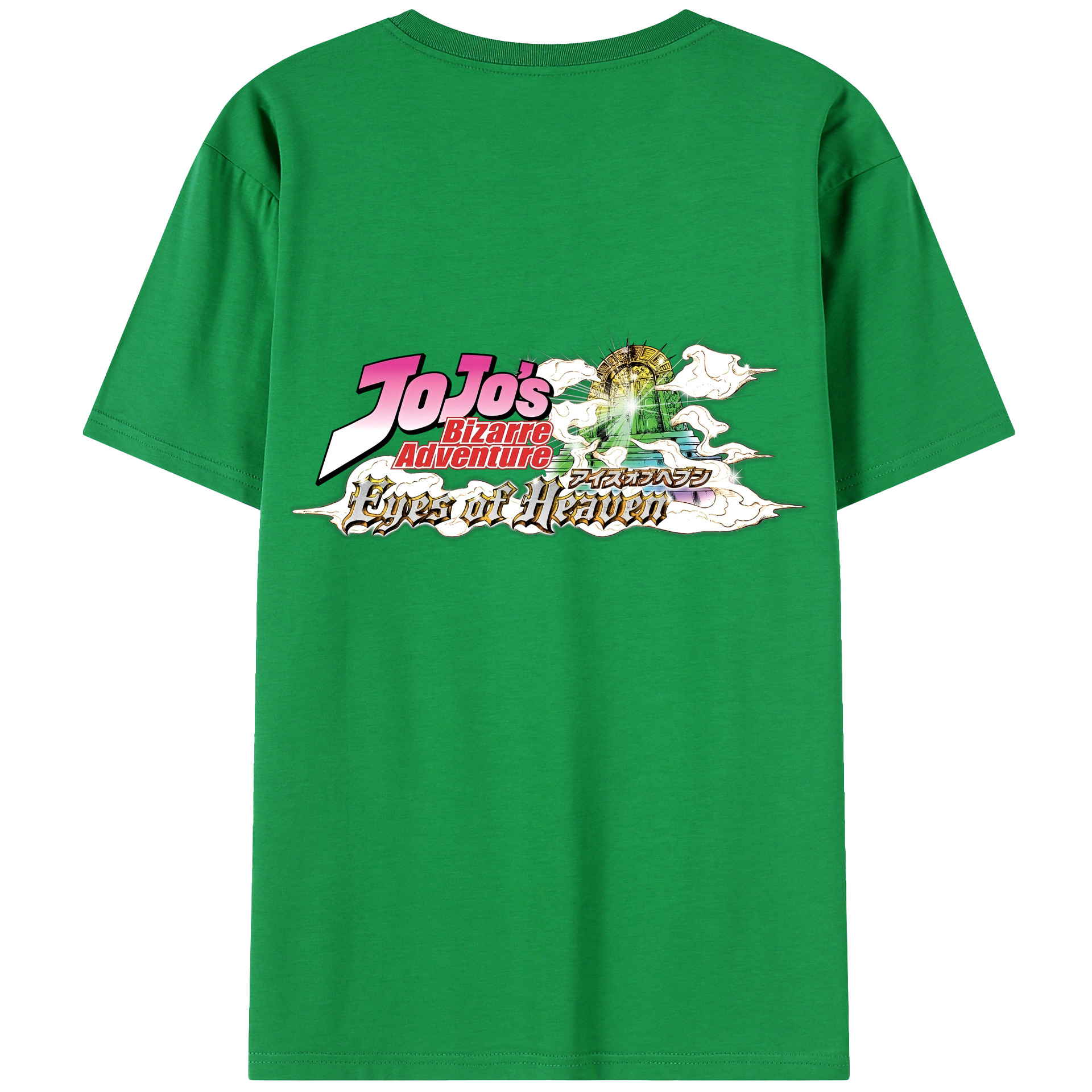 （画像用） ジョジョの奇妙な冒険 JoJo's Bizarre Adventure レディース半袖Tシャツ(バックプリント)