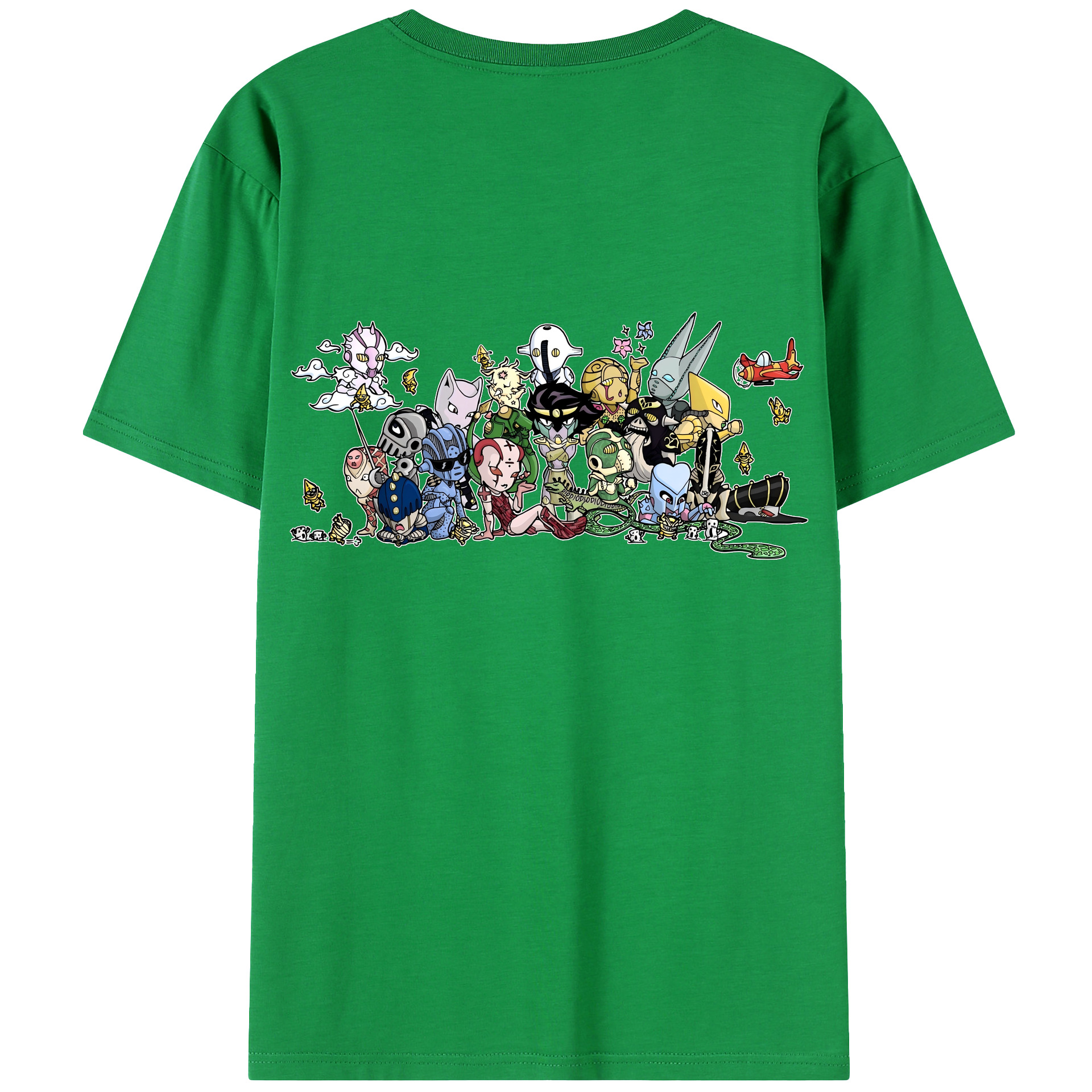 （画像用） ジョジョの奇妙な冒険 JoJo's Bizarre Adventure レディース半袖Tシャツ(バックプリント)