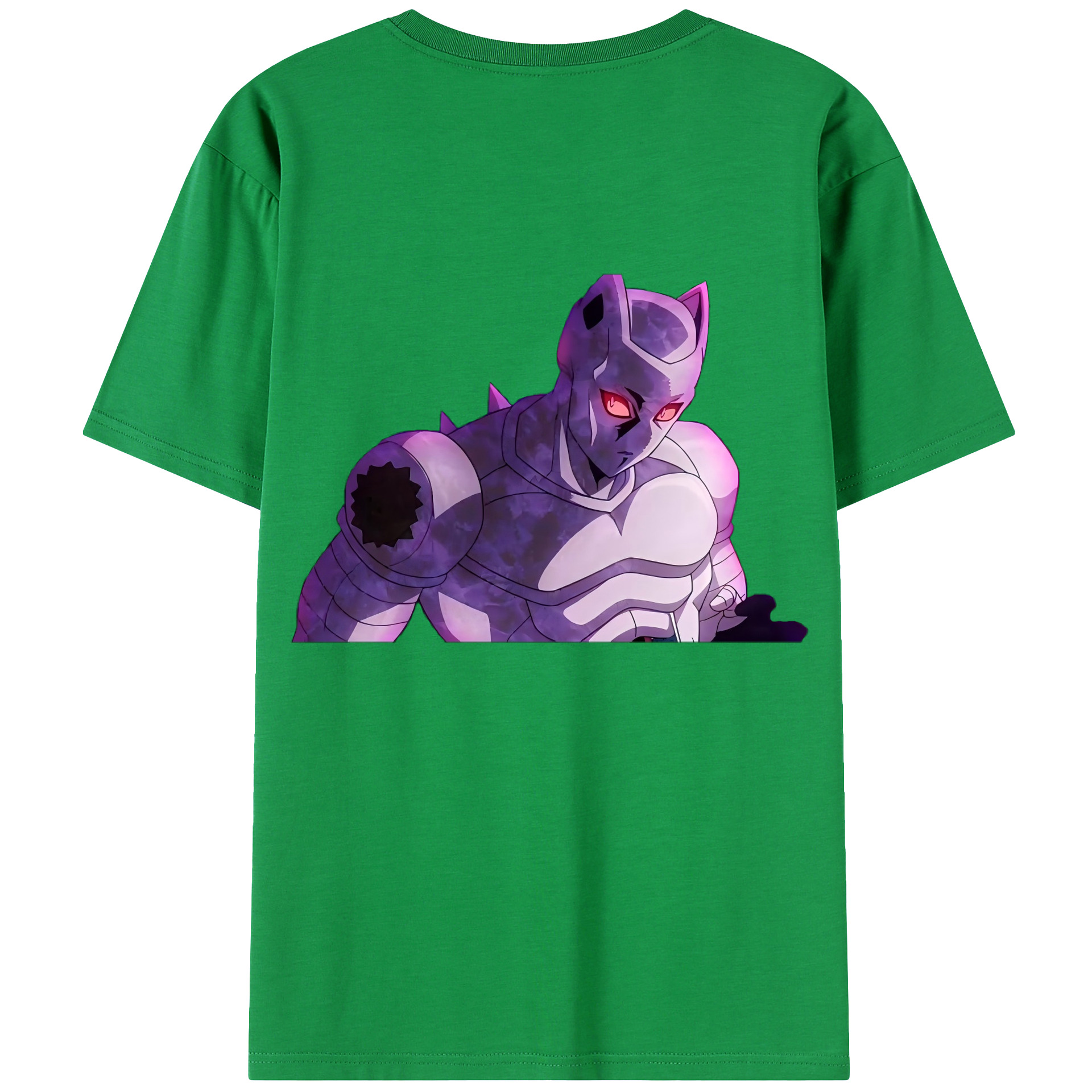 （画像用） ジョジョの奇妙な冒険 きら よしかげ JoJo's Bizarre Adventure Kira Yoshikage レディース半袖Tシャツ(バックプリント)