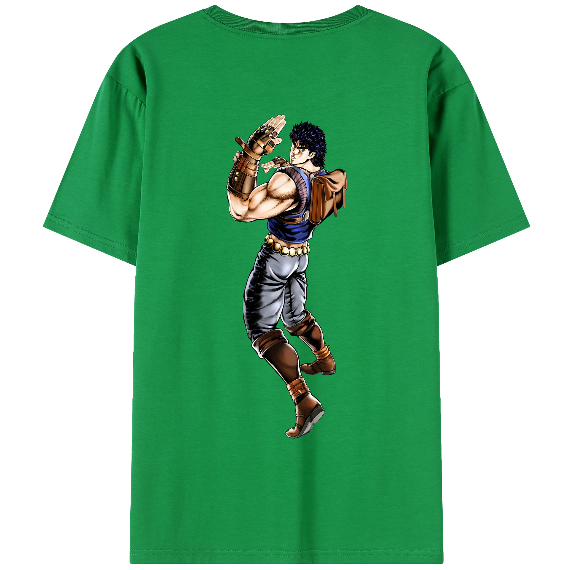 （画像用） ジョジョの奇妙な冒険 /ジョナサン?ジョースター JoJo's Bizarre Adventure Jonathan Joestar レディース半袖Tシャツ(バックプリント)