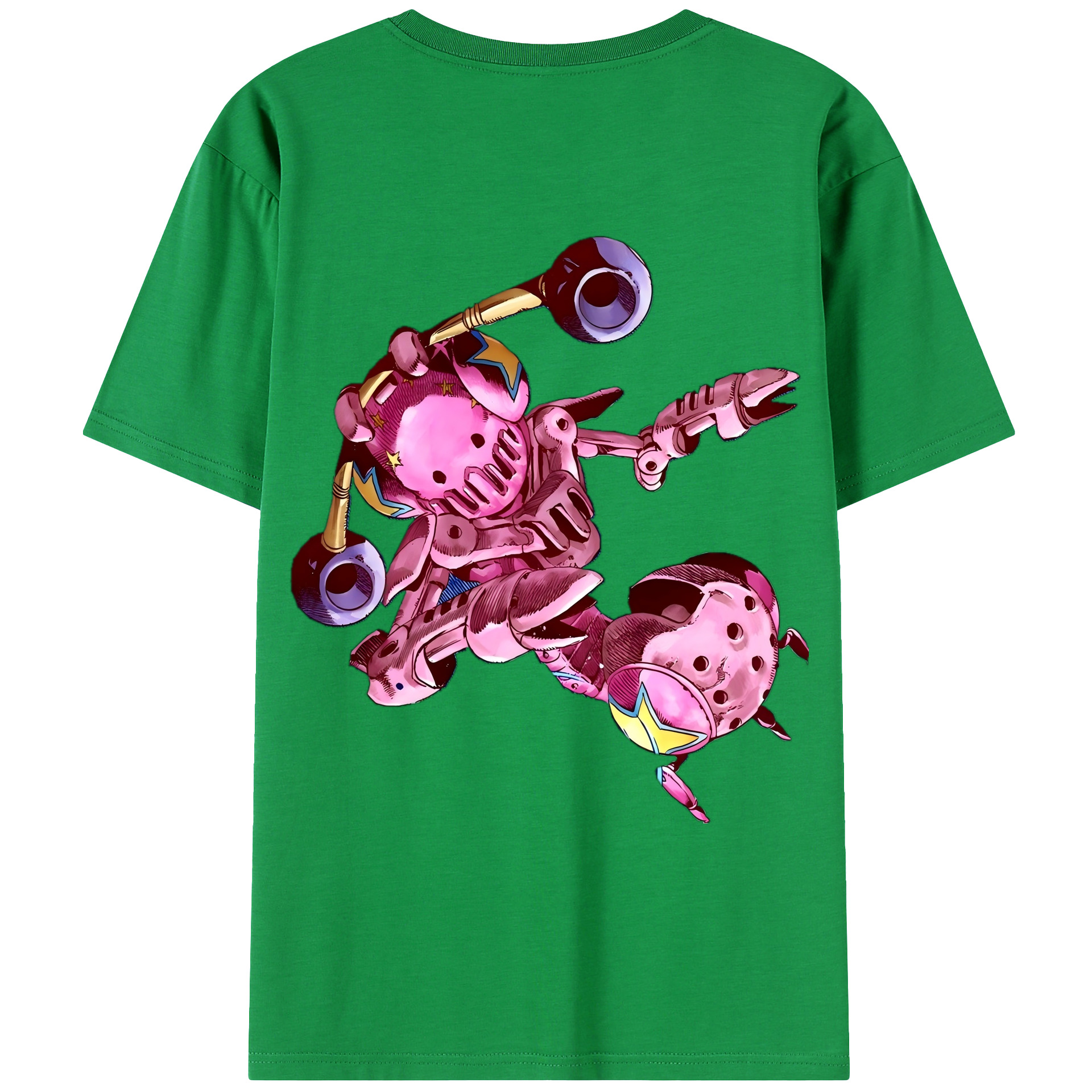 （画像用） ジョジョの奇妙な冒険 ジョナサン?ジョースター JoJo's Bizarre Adventure Jonathan Joestar レディース半袖Tシャツ(バックプリント)