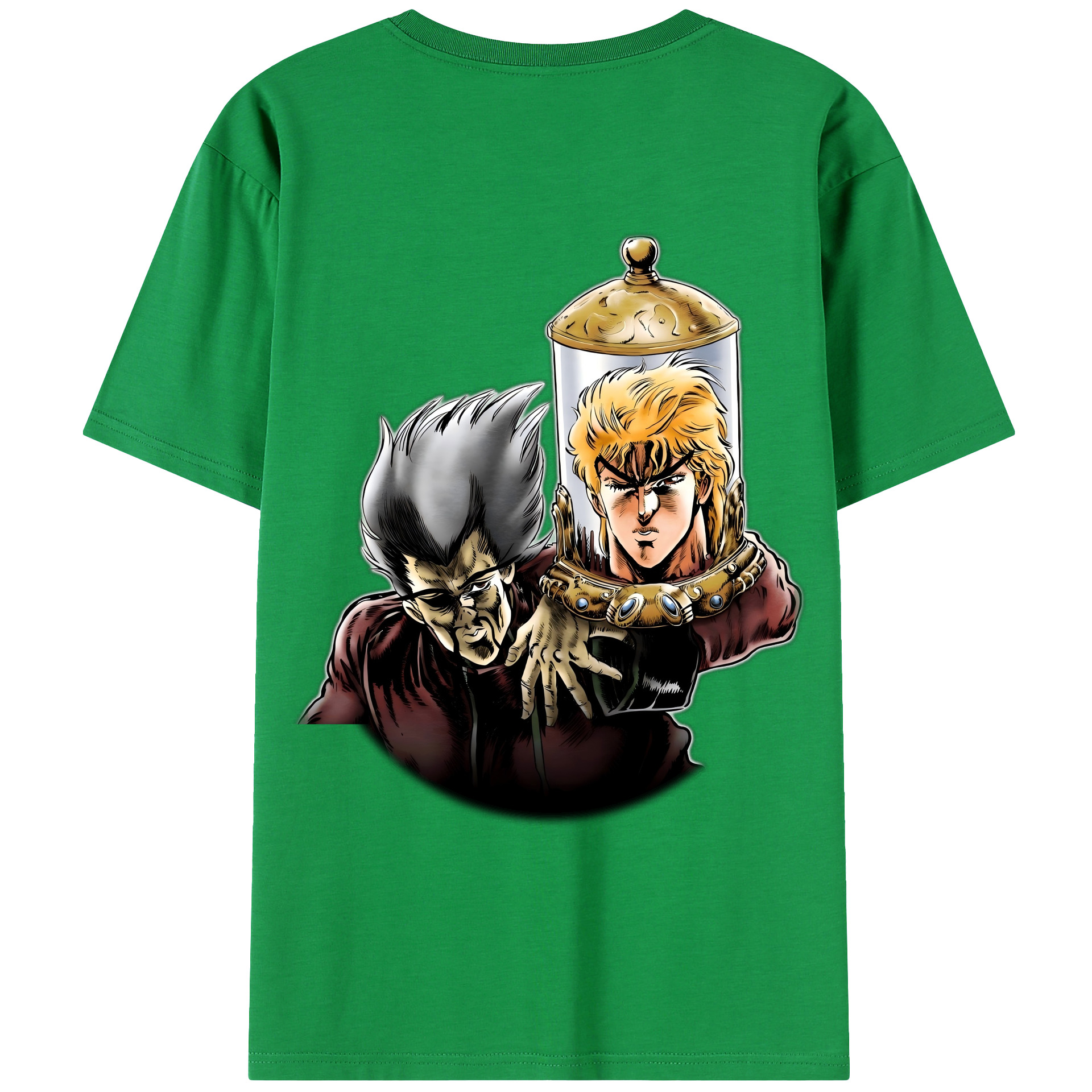 （画像用） ジョジョの奇妙な冒険 ディオ?ブランドー JoJo's Bizarre Adventure Dio Brando レディース半袖Tシャツ(バックプリント)
