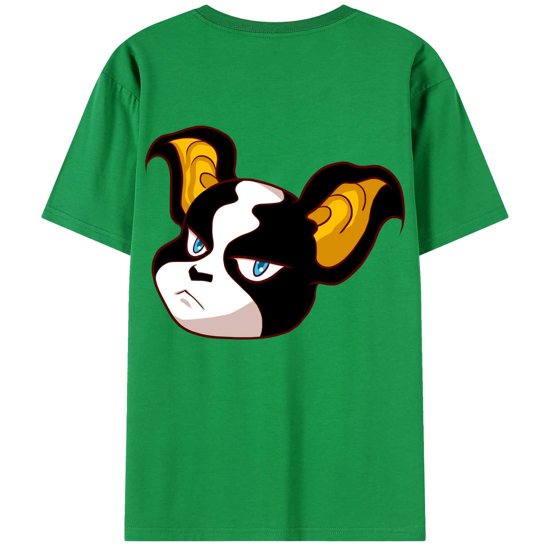 （画像用） ジョジョの奇妙な冒険 イギー JoJo's Bizarre Adventure Iggy レディース半袖Tシャツ(バックプリント)