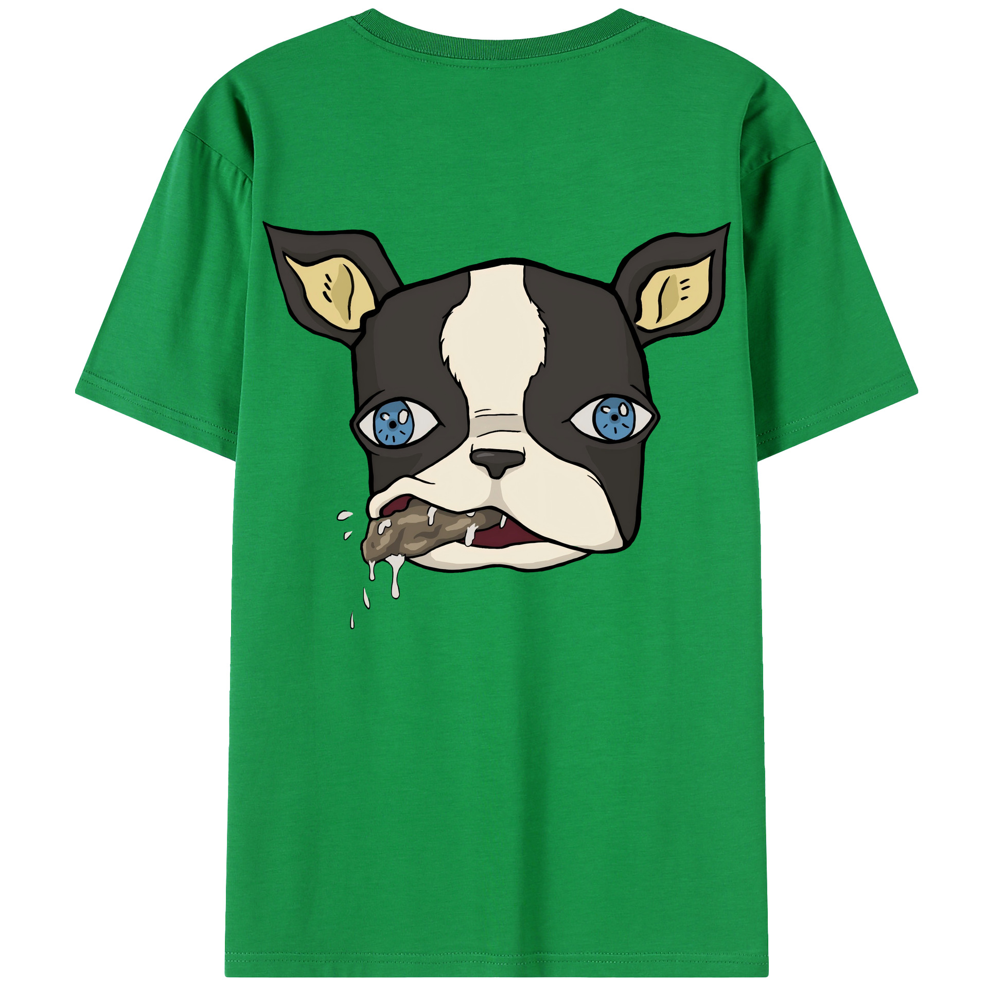 （画像用） ジョジョの奇妙な冒険 イギー JoJo's Bizarre Adventure Iggy レディース半袖Tシャツ(バックプリント)