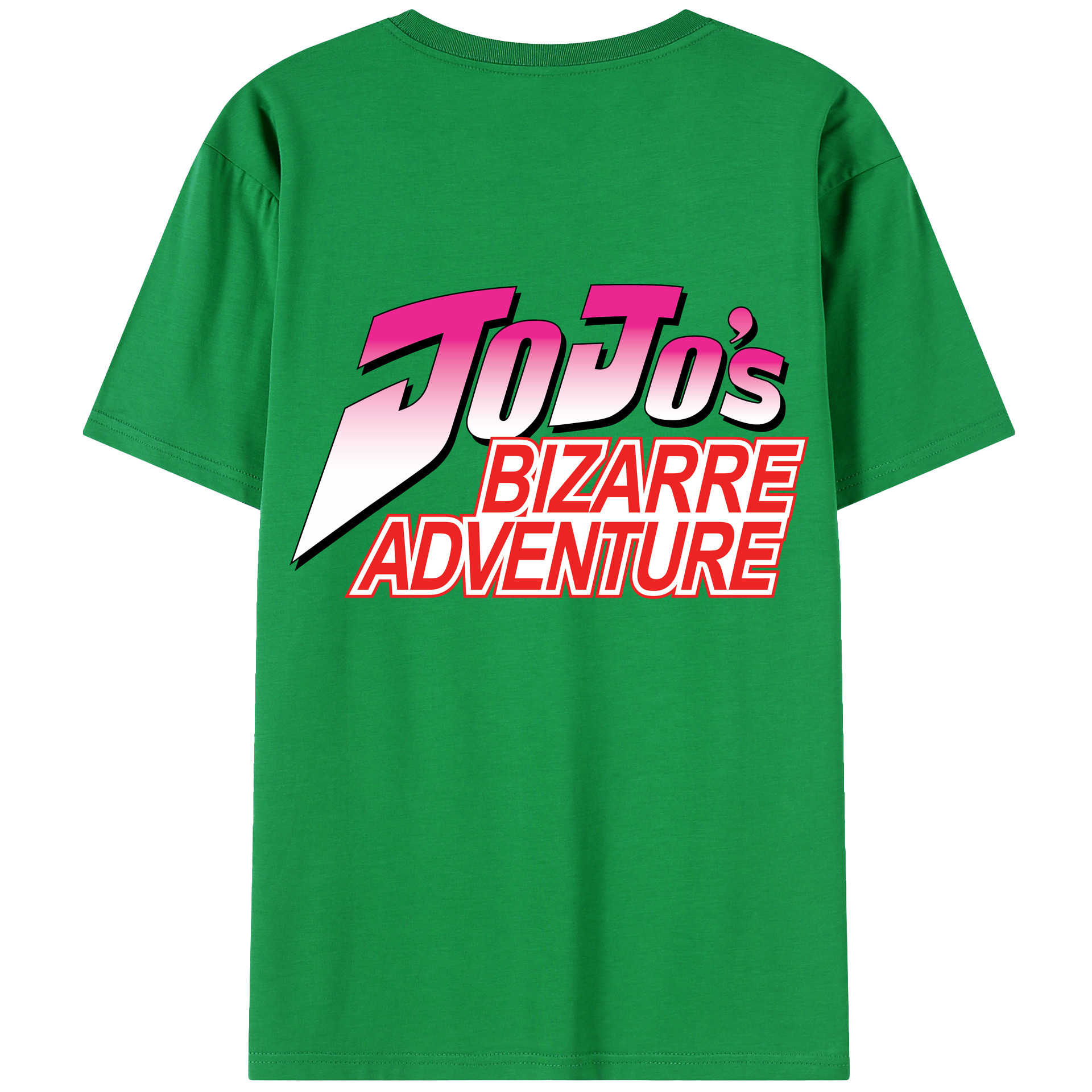 （画像用） ジョジョの奇妙な冒険 JoJo's Bizarre Adventure レディース半袖Tシャツ(バックプリント)