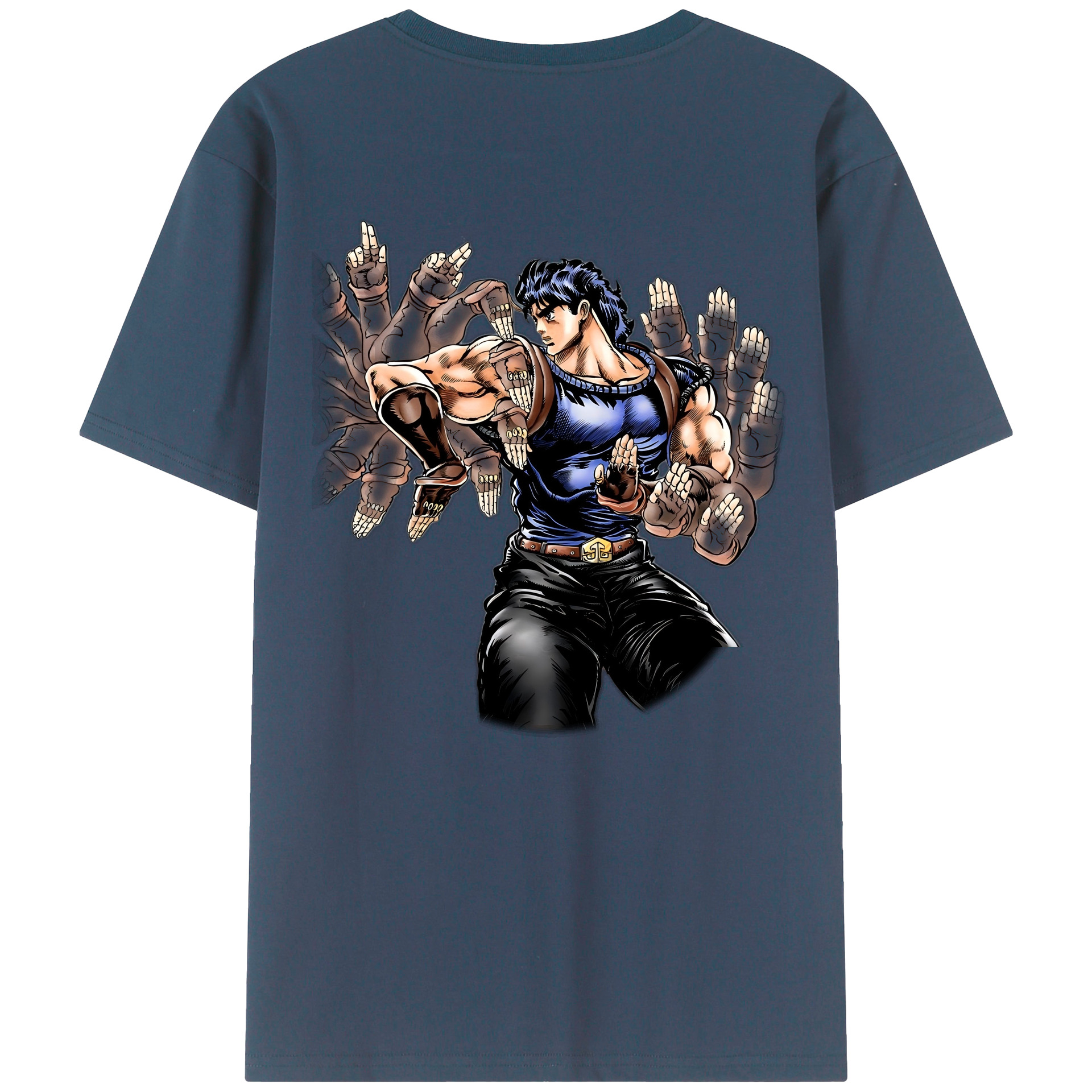（画像用） ジョジョの奇妙な冒険 /ジョナサン?ジョースター JoJo's Bizarre Adventure Jonathan Joestar レディース半袖Tシャツ(バックプリント)