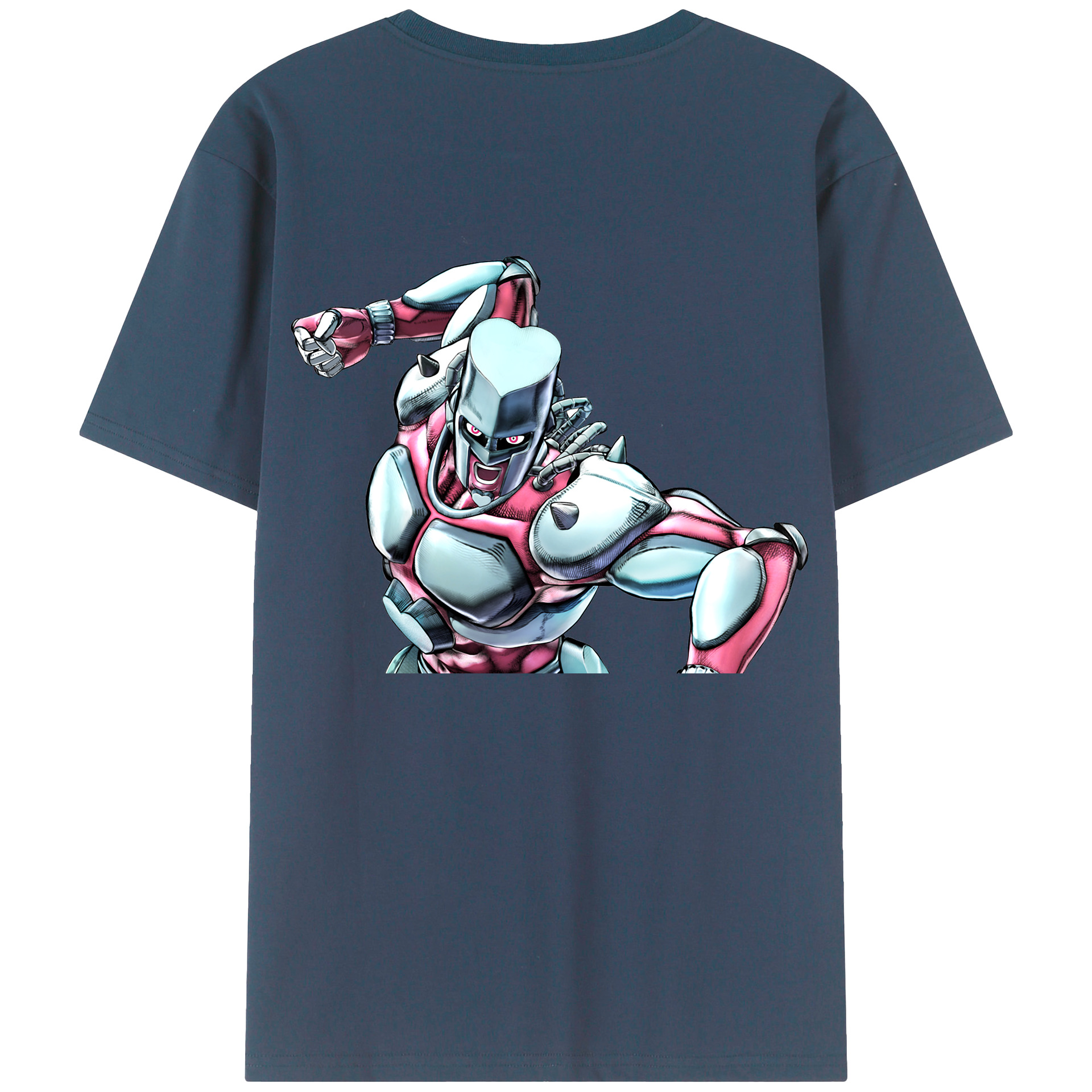 （画像用） ジョジョの奇妙な冒険 ひがしかた じょうすけ JoJo's Bizarre Adventure Higashikata Josuke レディース半袖Tシャツ(バックプリント)