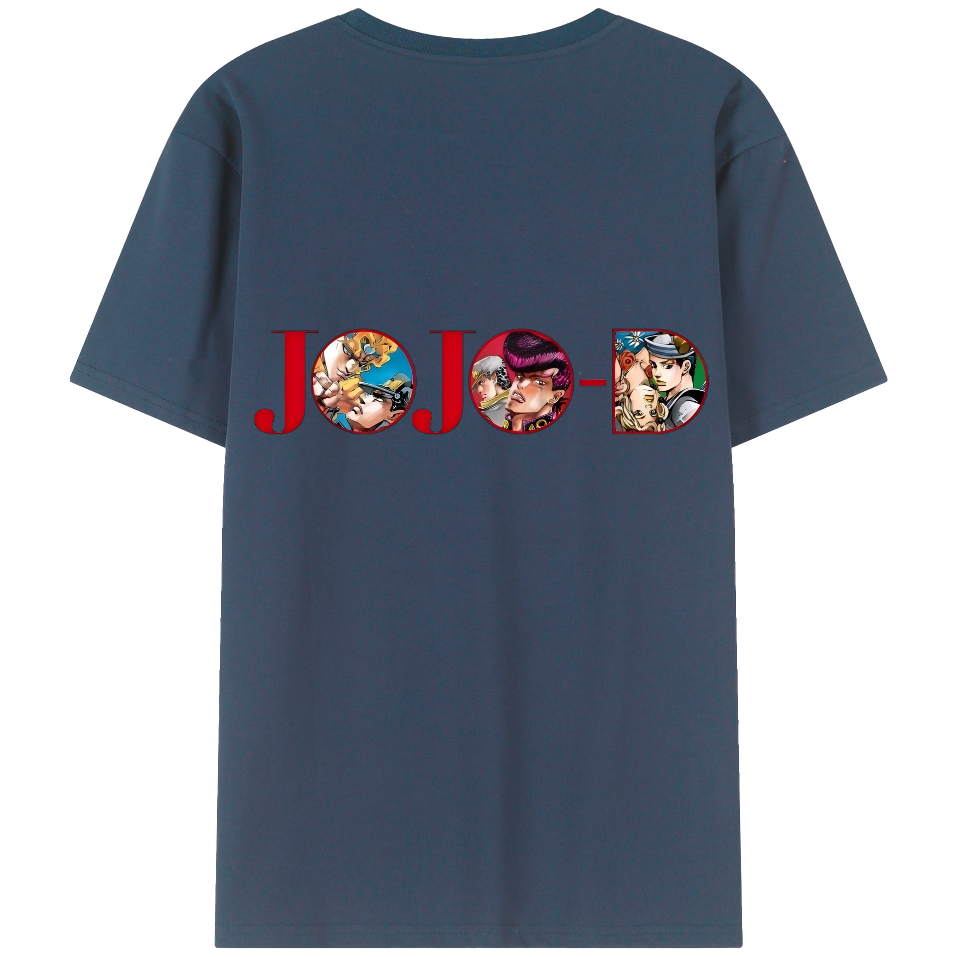 （画像用） ジョジョの奇妙な冒険 JoJo's Bizarre Adventure レディース半袖Tシャツ(バックプリント)