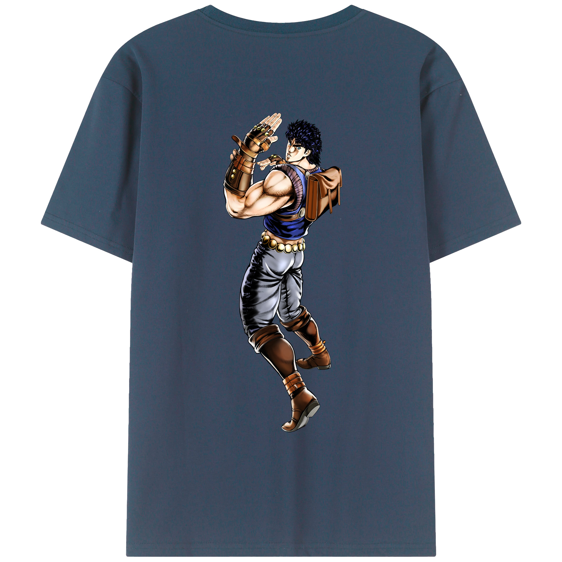 （画像用） ジョジョの奇妙な冒険 /ジョナサン?ジョースター JoJo's Bizarre Adventure Jonathan Joestar レディース半袖Tシャツ(バックプリント)
