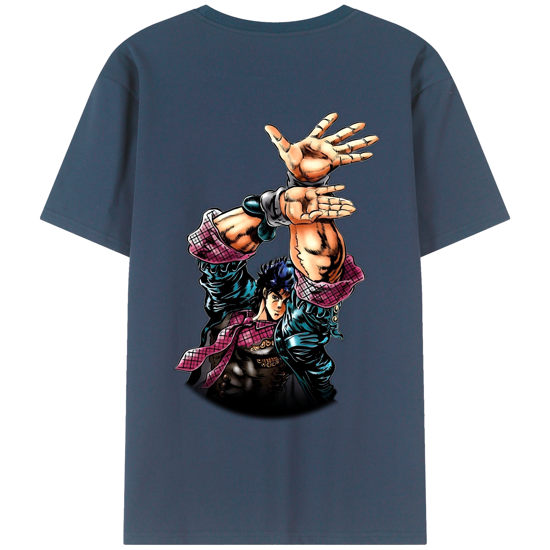 （画像用） ジョジョの奇妙な冒険 /ジョナサン?ジョースター JoJo's Bizarre Adventure Jonathan Joestar レディース半袖Tシャツ(バックプリント)