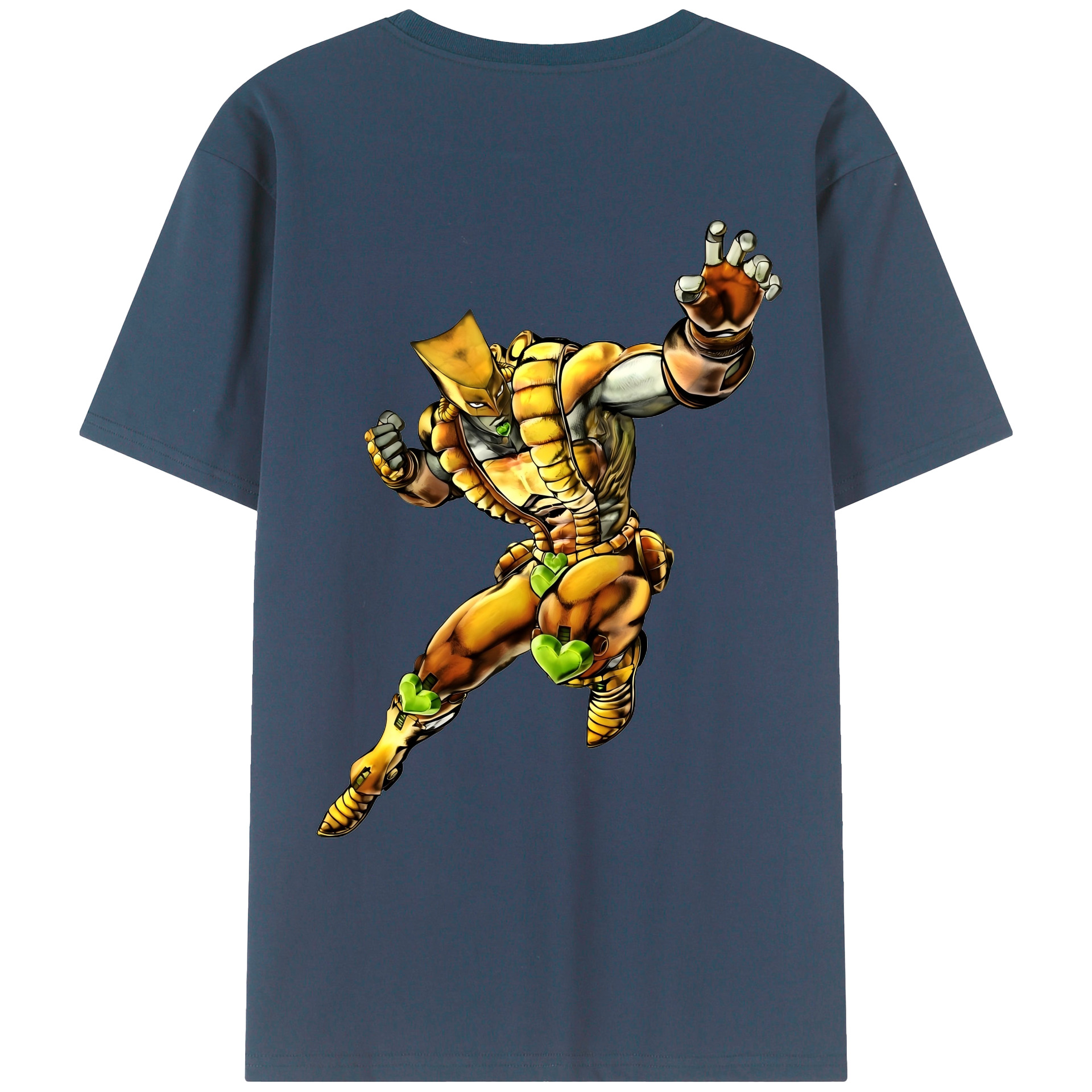 （画像用） ジョジョの奇妙な冒険 ディオ?ブランドー JoJo's Bizarre Adventure Dio Brando レディース半袖Tシャツ(バックプリント)