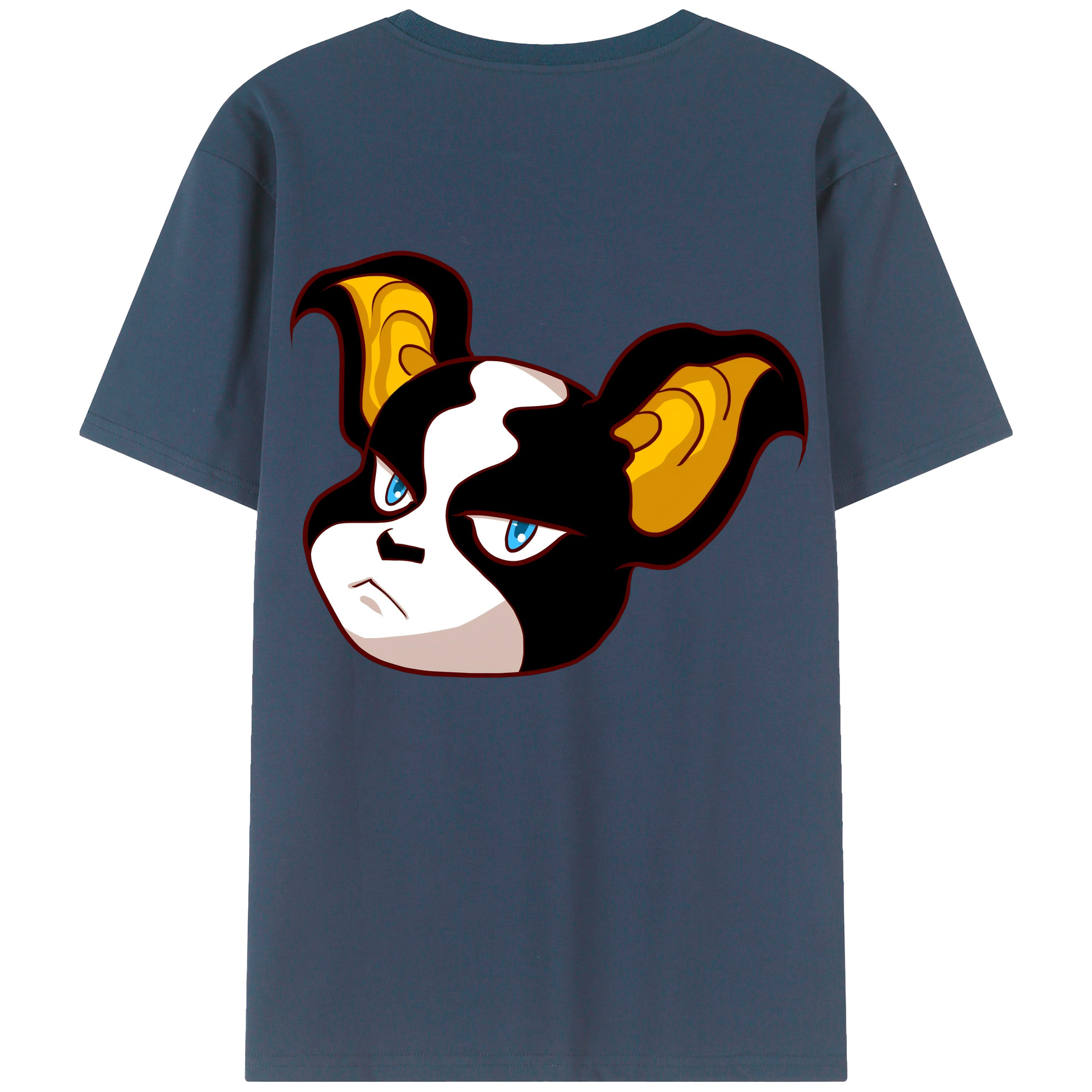（画像用） ジョジョの奇妙な冒険 イギー JoJo's Bizarre Adventure Iggy レディース半袖Tシャツ(バックプリント)