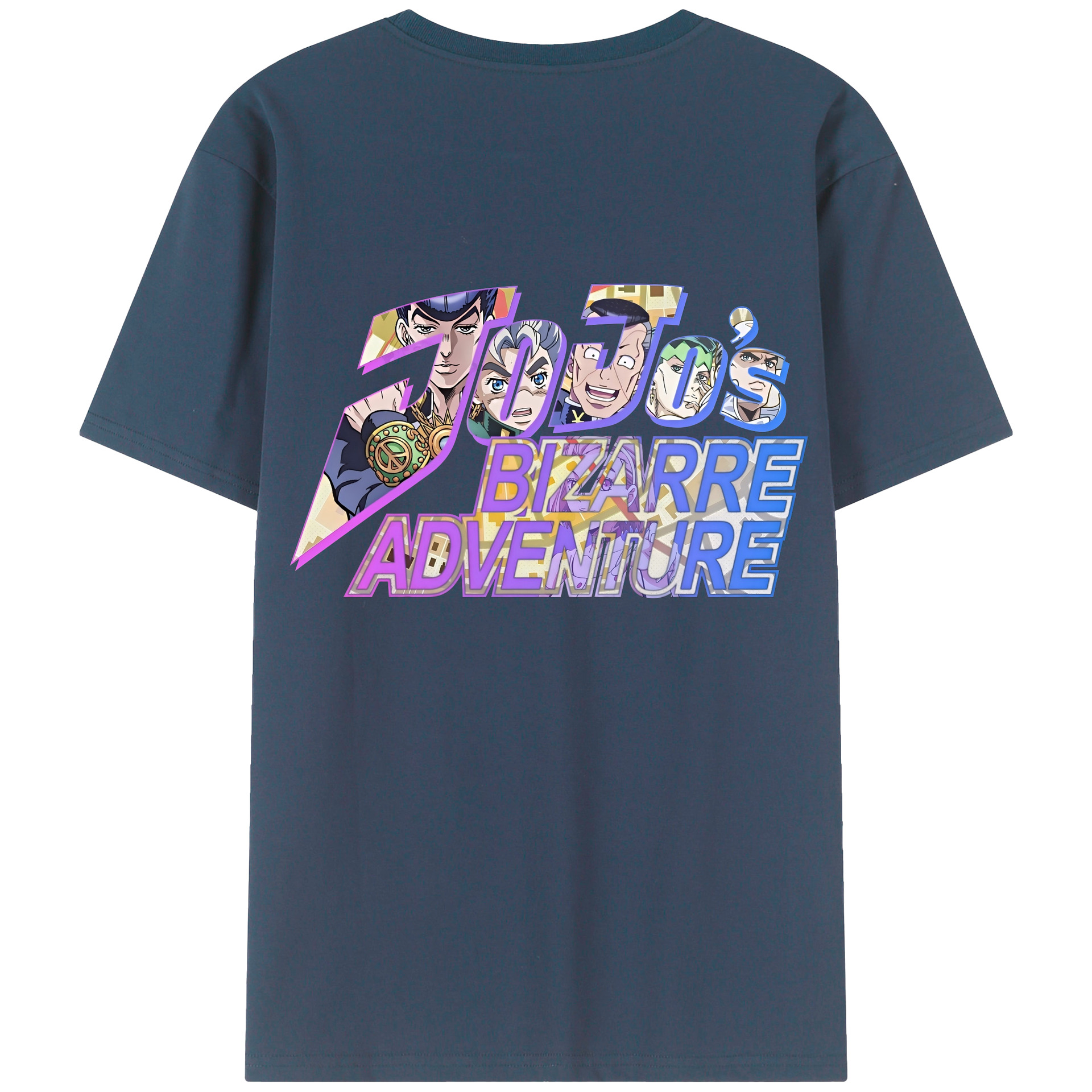 （画像用） ジョジョの奇妙な冒険 JoJo's Bizarre Adventure レディース半袖Tシャツ(バックプリント)