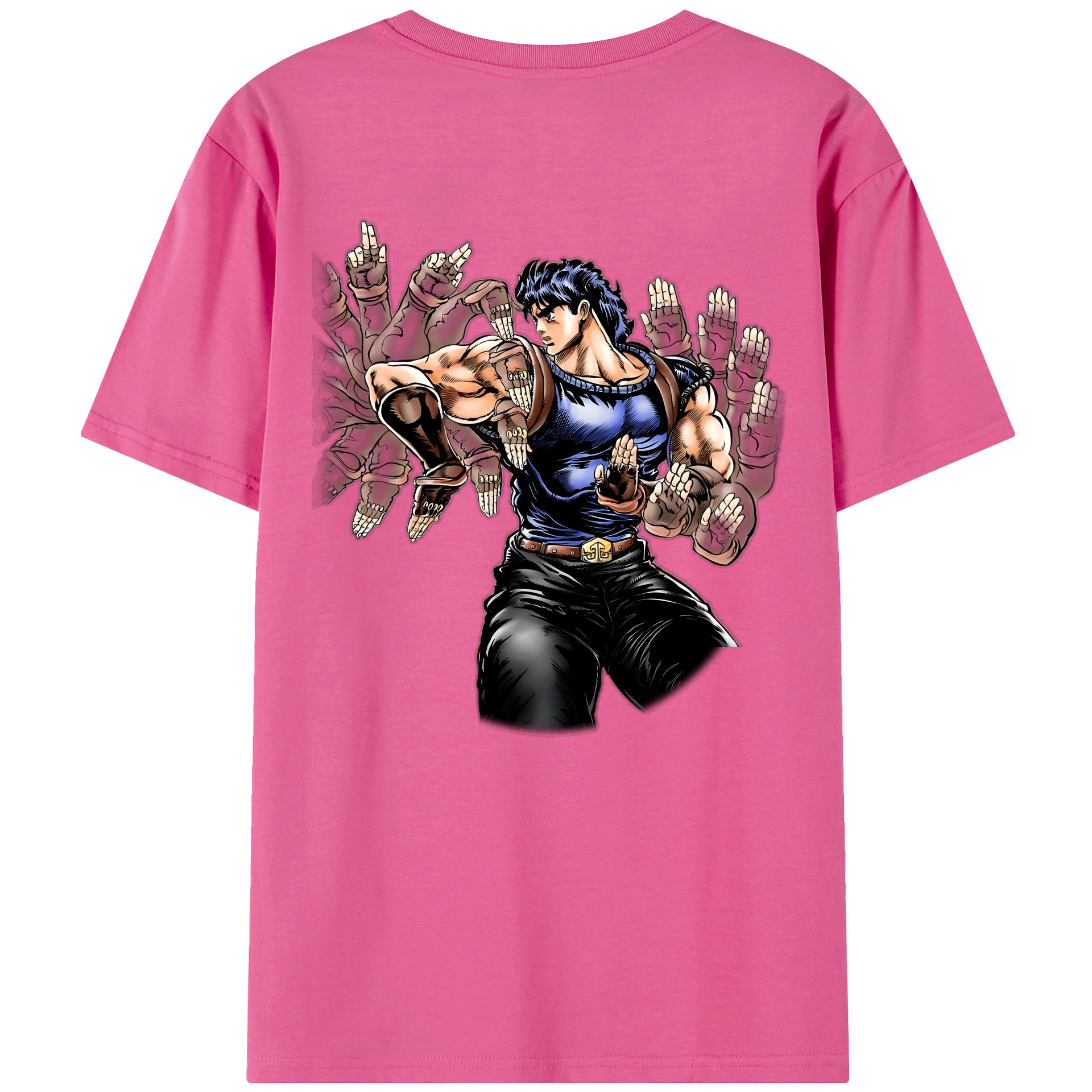 （画像用） ジョジョの奇妙な冒険 /ジョナサン?ジョースター JoJo's Bizarre Adventure Jonathan Joestar レディース半袖Tシャツ(バックプリント)
