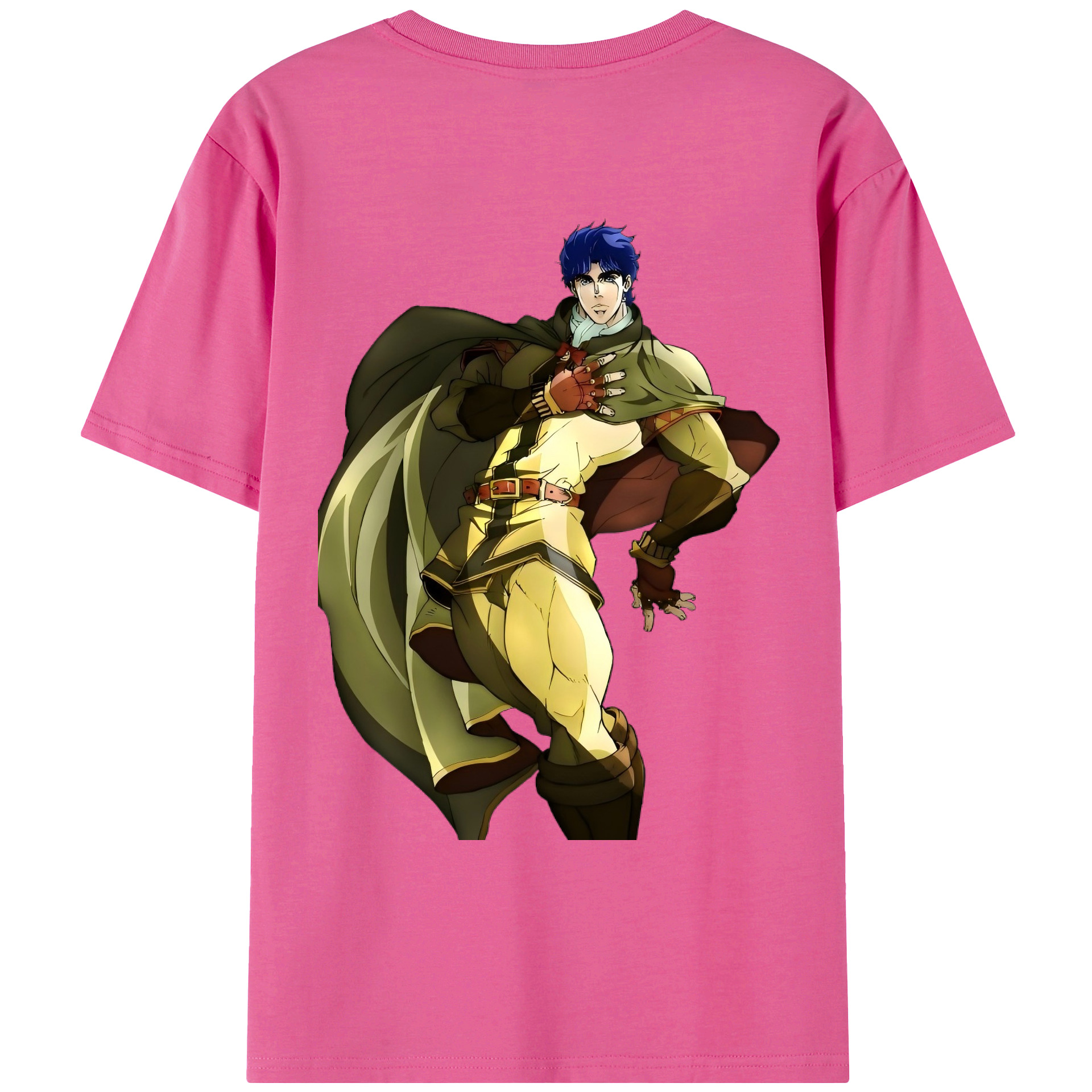 （画像用） ジョジョの奇妙な冒険 /ジョナサン?ジョースター JoJo's Bizarre Adventure Jonathan Joestar レディース半袖Tシャツ(バックプリント)
