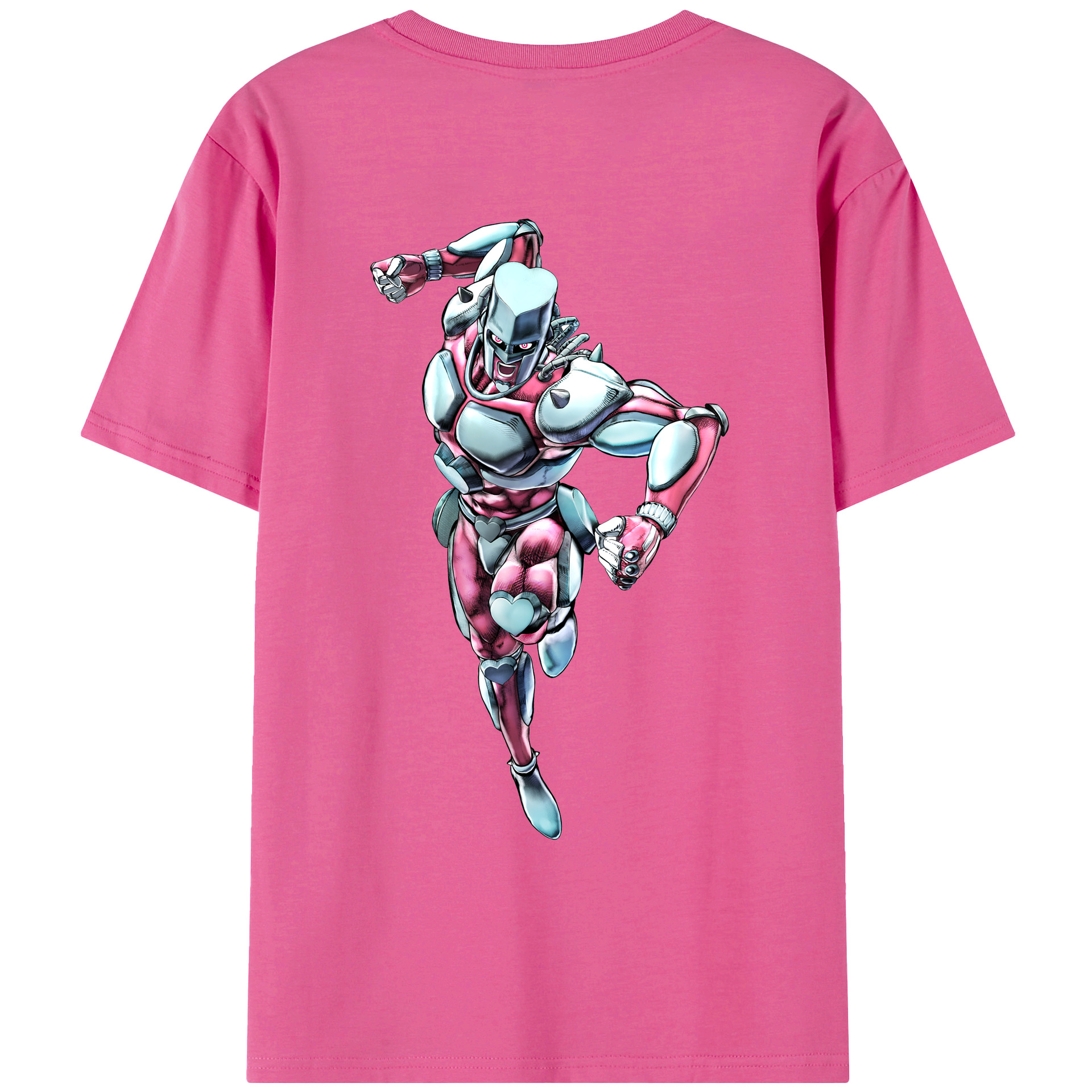 （画像用） ジョジョの奇妙な冒険 ひがしかた じょうすけ JoJo's Bizarre Adventure Higashikata Josuke レディース半袖Tシャツ(バックプリント)