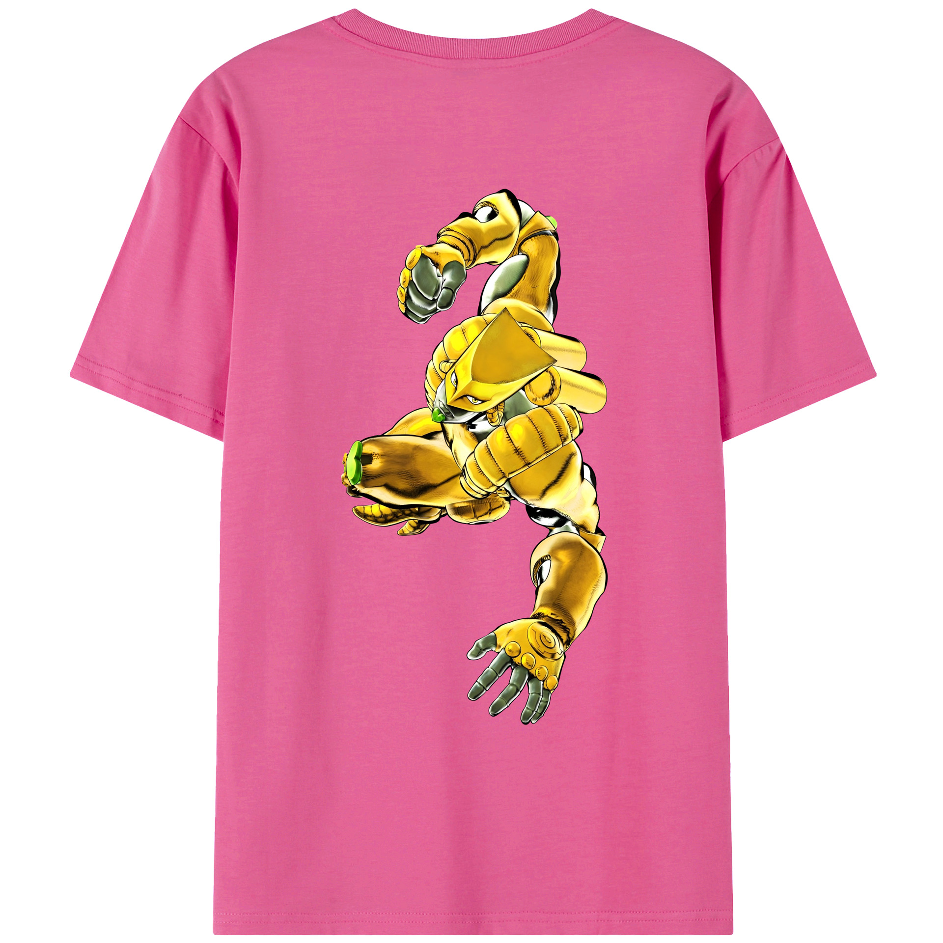 （画像用） ジョジョの奇妙な冒険 ディオ?ブランドー JoJo's Bizarre Adventure Dio Brando レディース半袖Tシャツ(バックプリント)