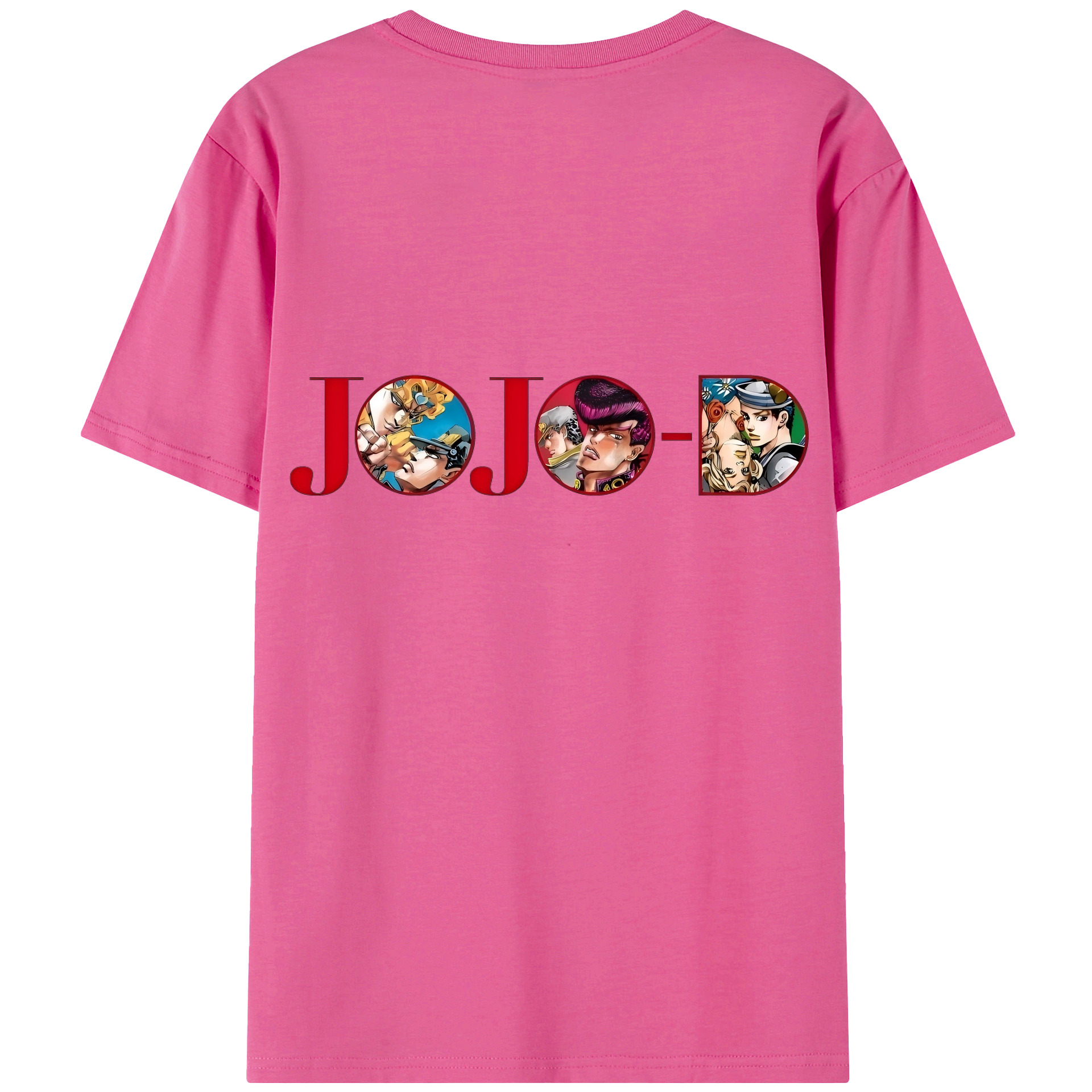 （画像用） ジョジョの奇妙な冒険 JoJo's Bizarre Adventure レディース半袖Tシャツ(バックプリント)