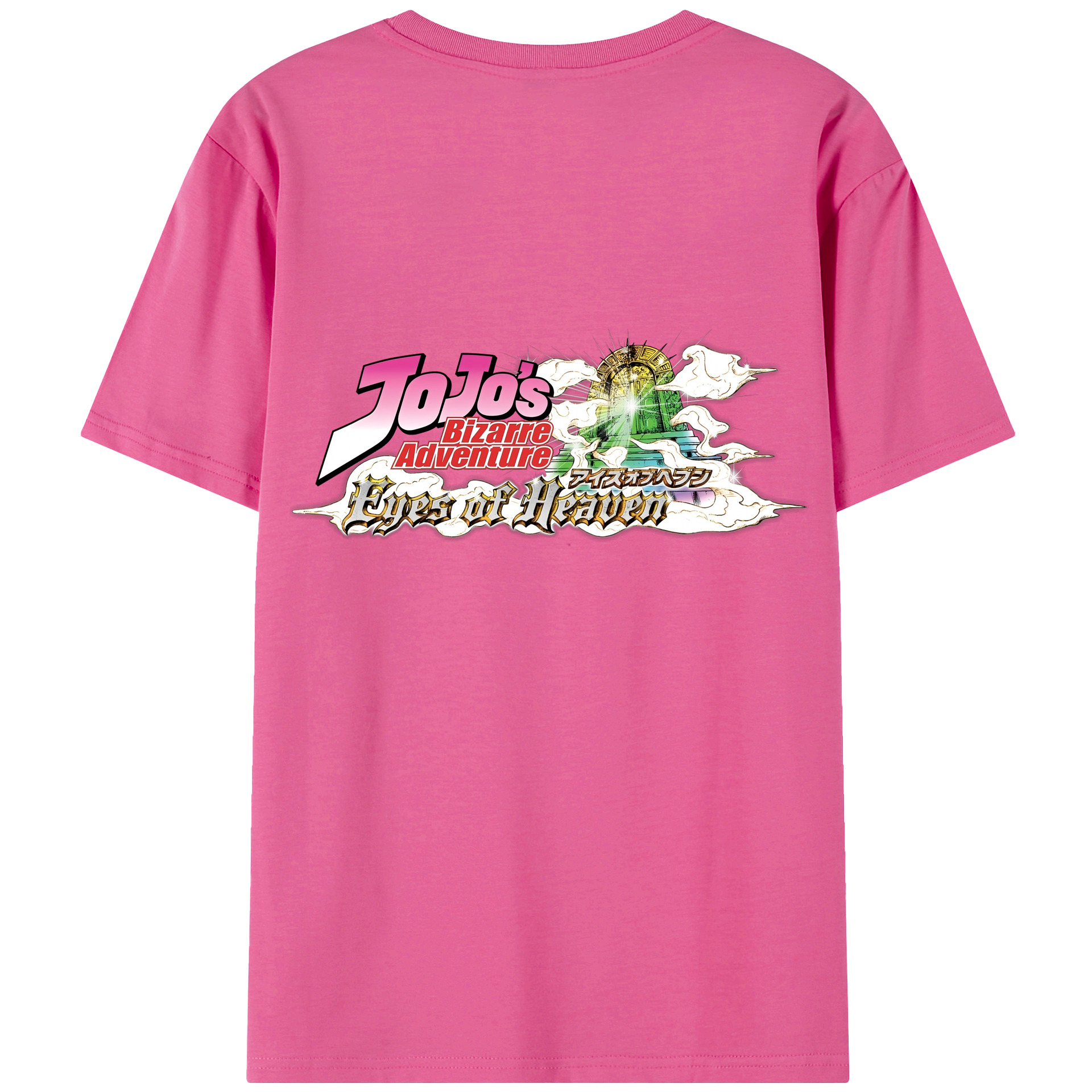 （画像用） ジョジョの奇妙な冒険 JoJo's Bizarre Adventure レディース半袖Tシャツ(バックプリント)